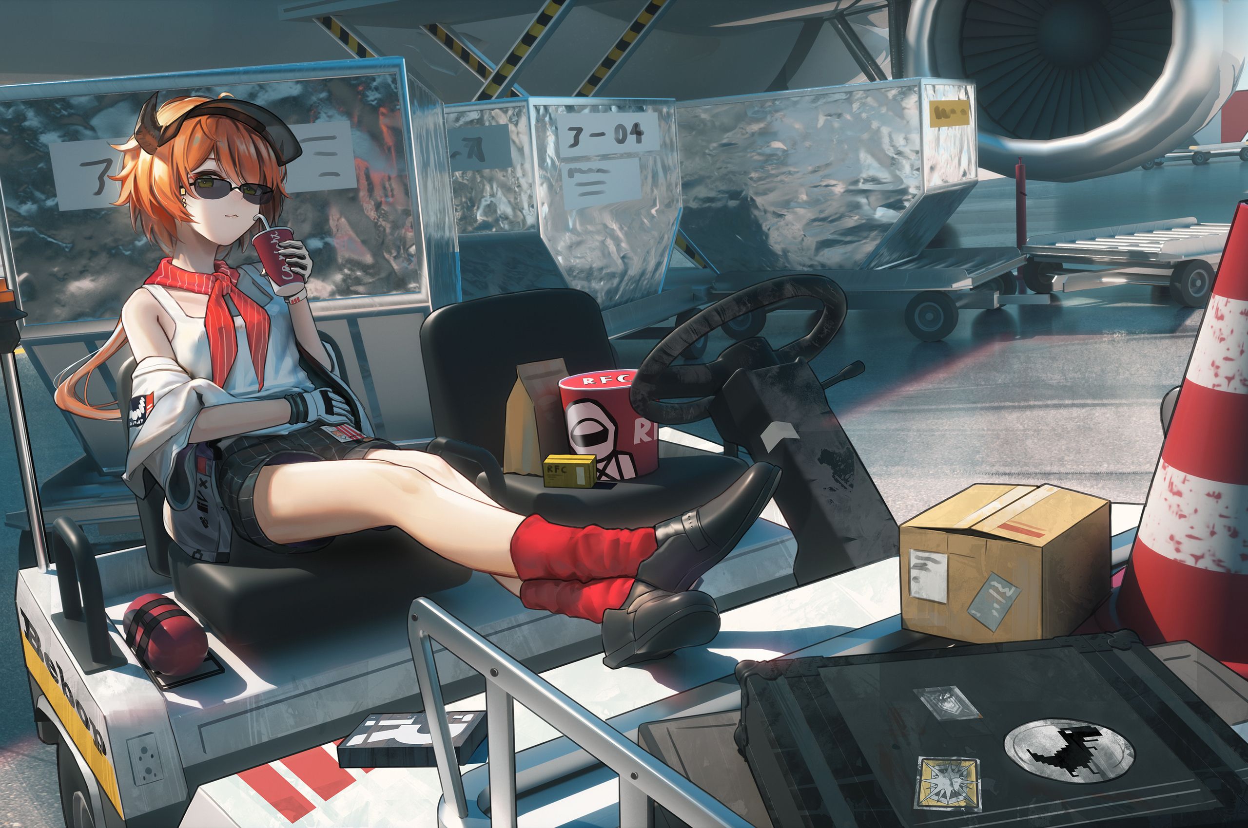 Air Hostess Chilling 4k Chromebook Pixel HD 4k Wallpaper, Image, Background, Photo and Picture