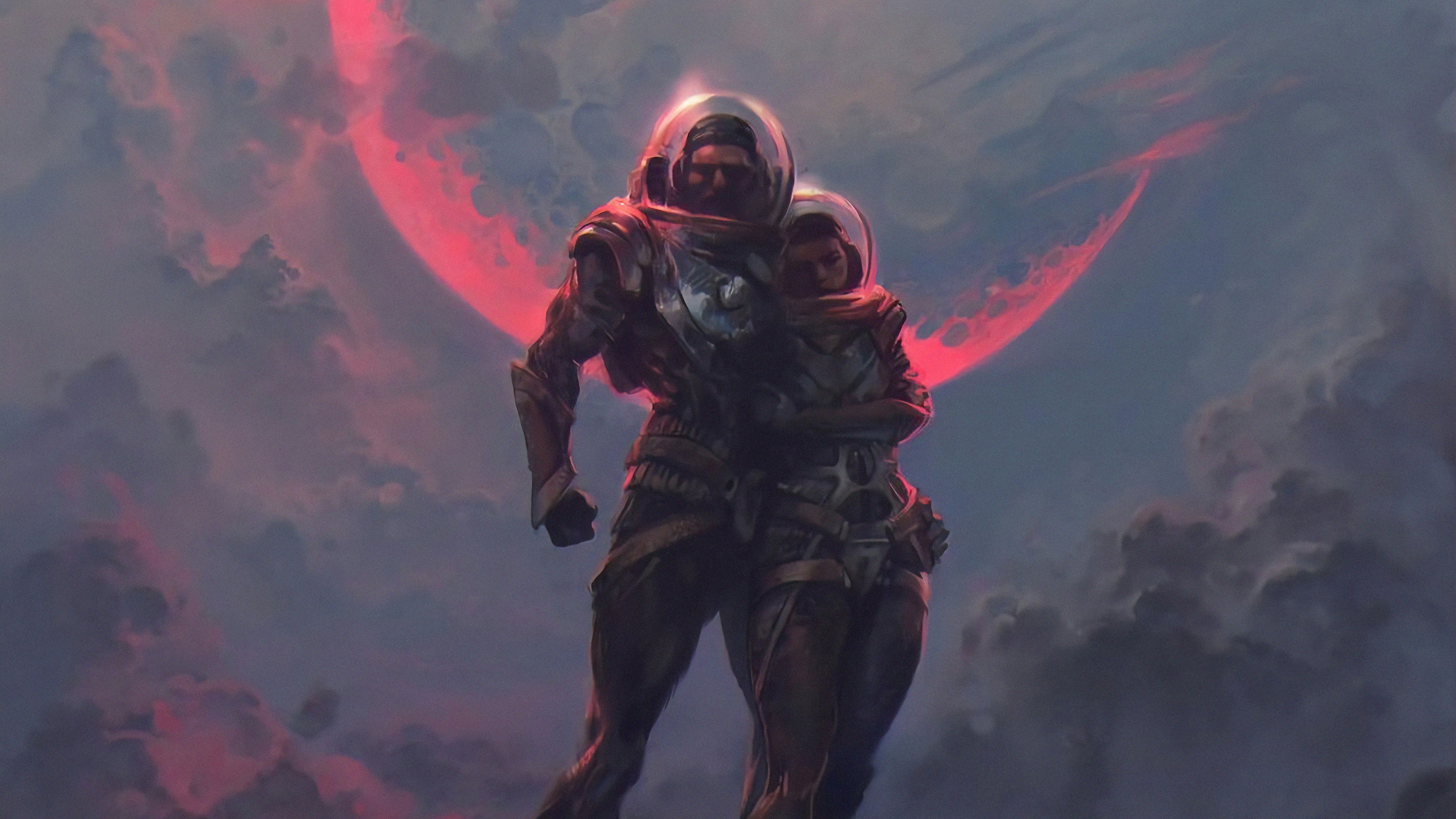 Space Lovers 4k, HD Artist, 4k Wallpaper, Image, Background, Photo and Picture