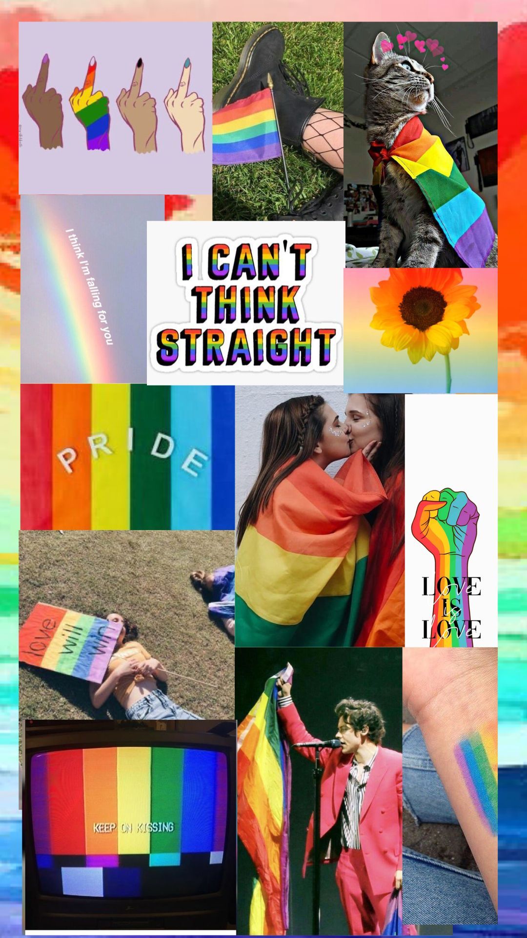 LGBTQ Wallpaper 4K Pink background Rainbow Pride 11521