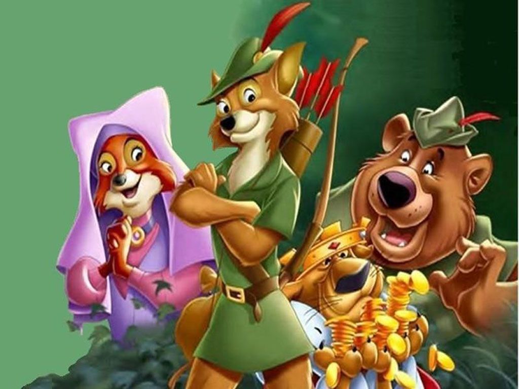 Cartoon Robin Hood Wallpapers.