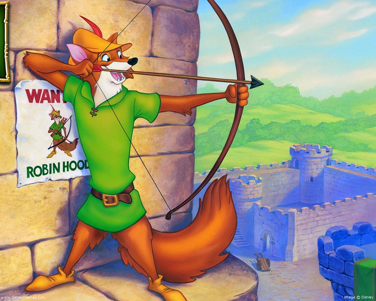 Desktop Wallpaper Disney Robin Hood