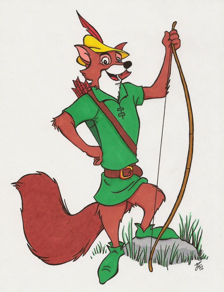 Cartoon Robin Hood Wallpaper