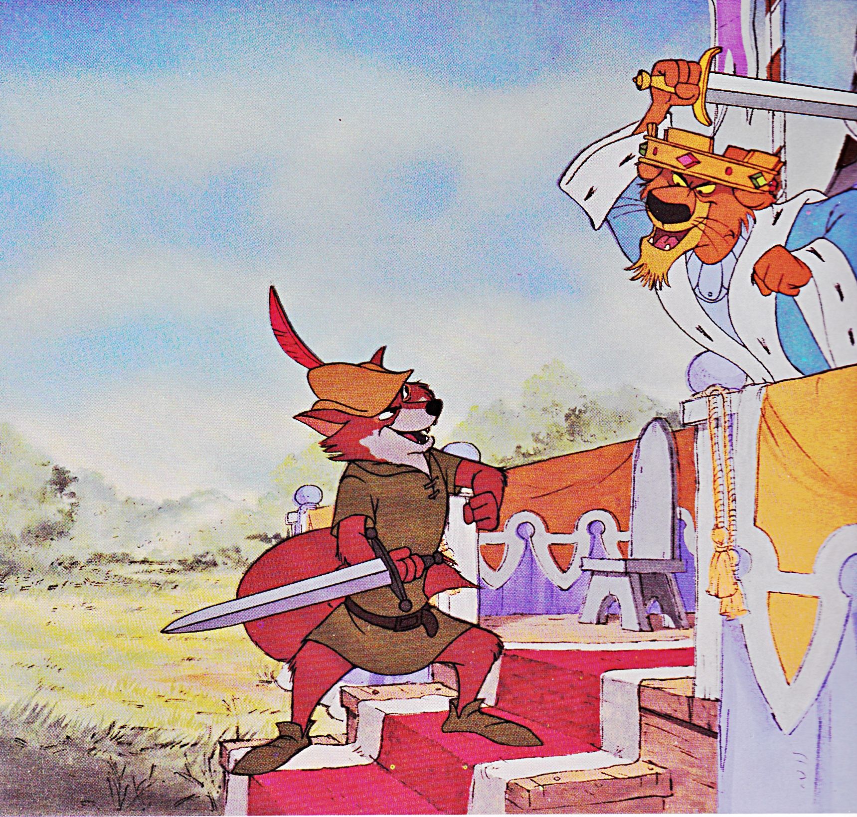 Walt Disney Robin Hood Prince John