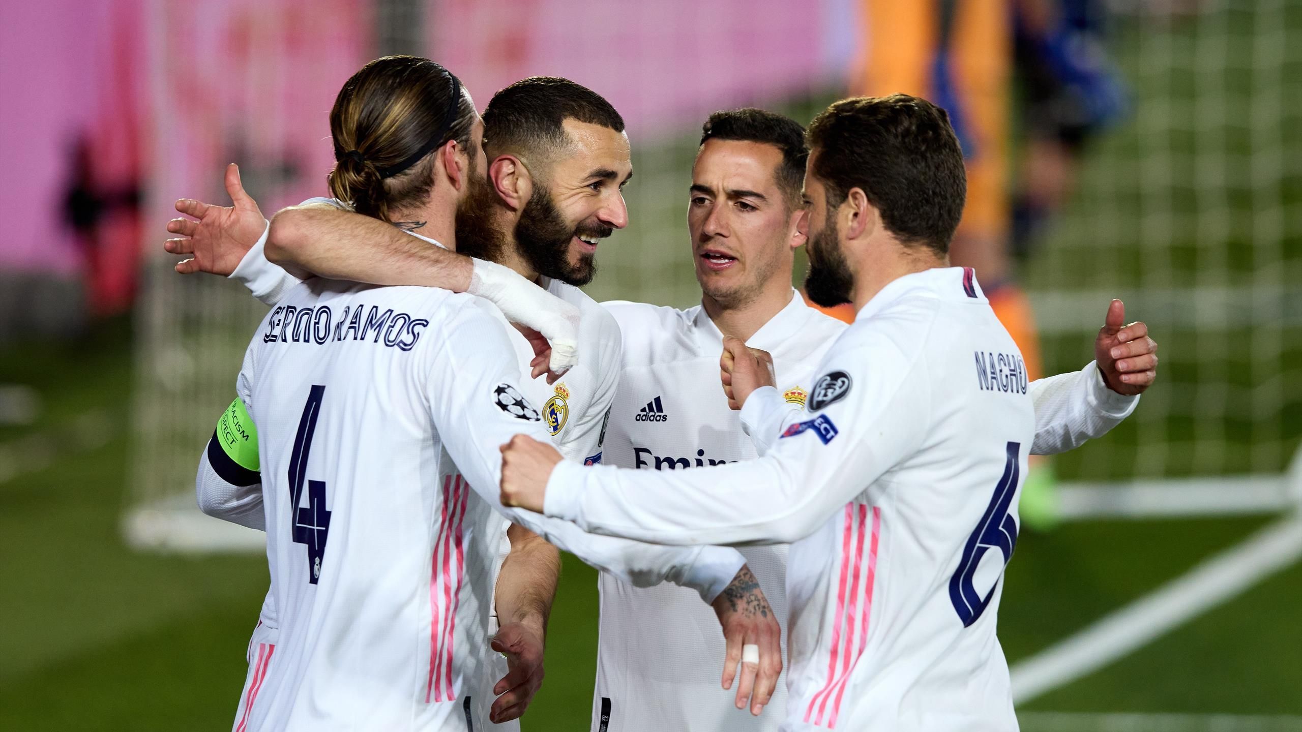 Champions League news Benzema and Sergio Ramos help lead Real Madrid into last eight