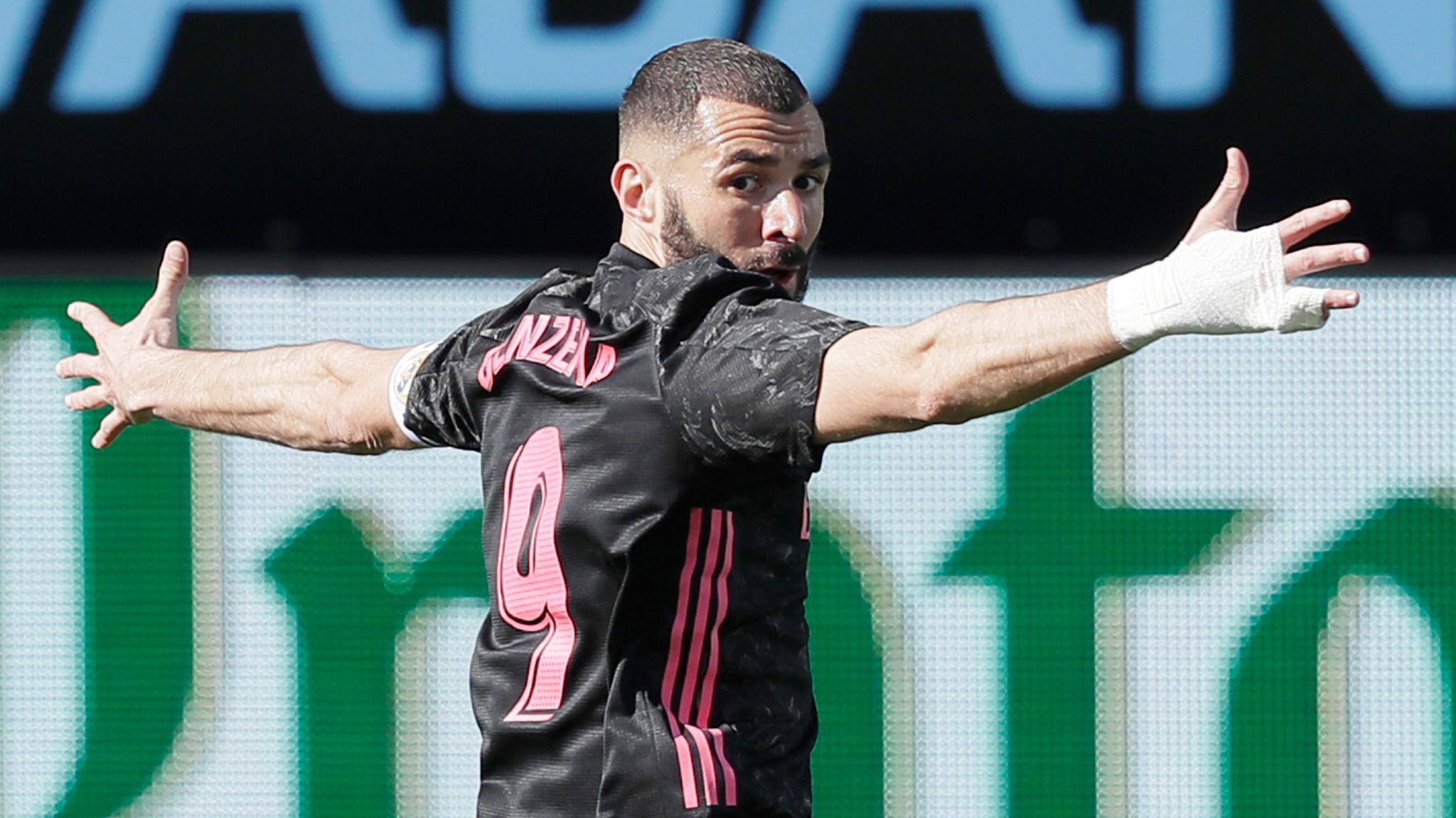 Karim Benzema Double Fires Real Madrid To La Liga Victory, Goalkeeper Bono Scores For Sevilla Round Up