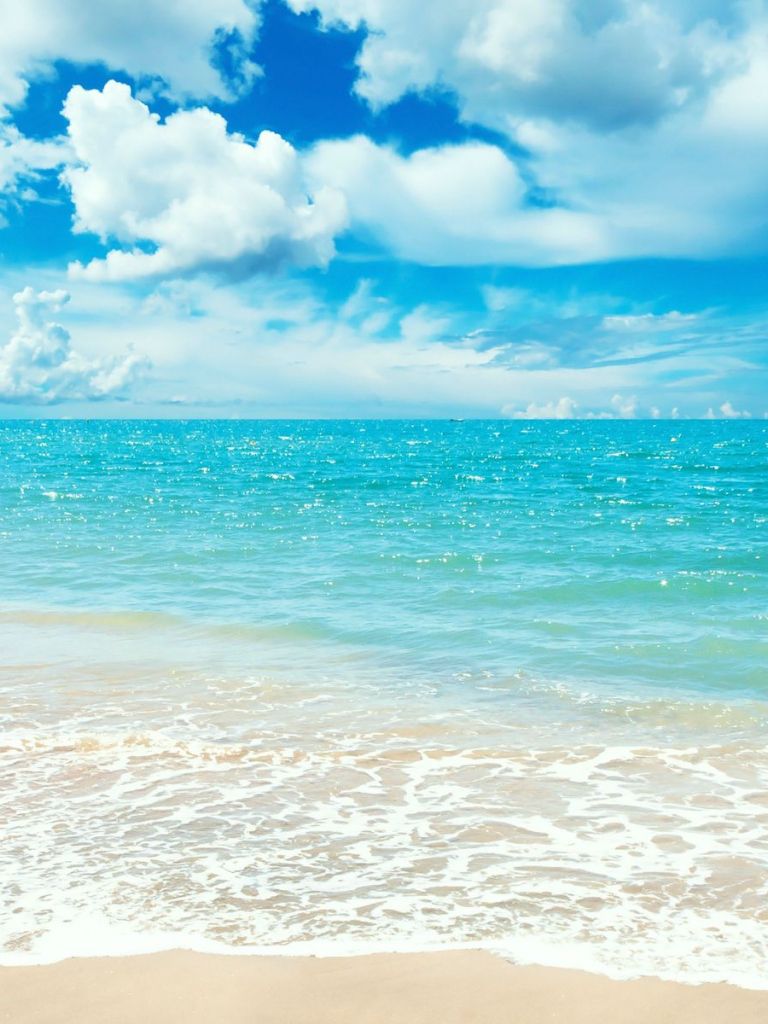 Free download summer sea wallpaper beach sky clouds sand horizon blue sea HD [1920x1200] for your Desktop, Mobile & Tablet. Explore Summer Beach Wallpaper for Desktop. Free Summer Wallpaper