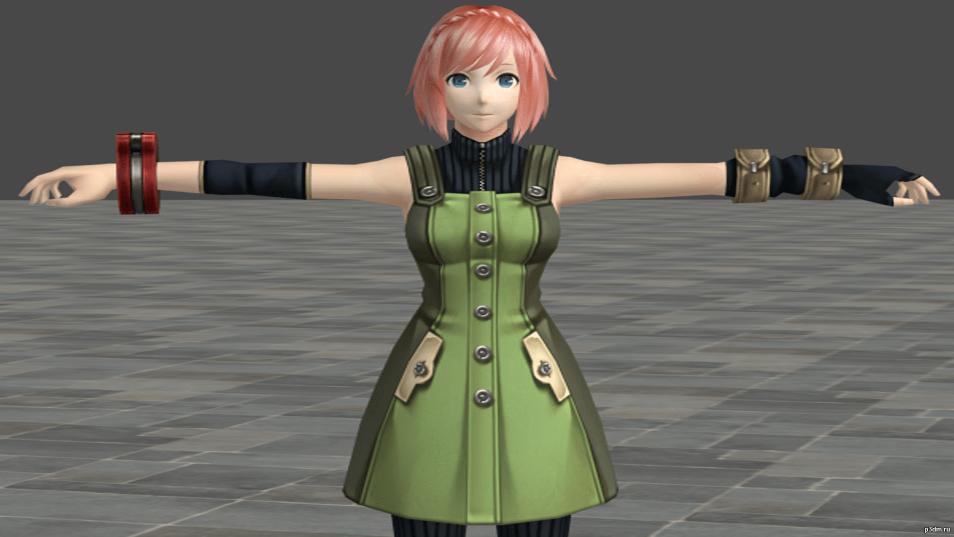 Kanon Daiba Pack 3D models