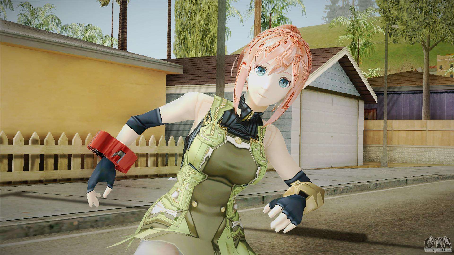 God Eater 2: Rage Burst Daiba v2 for GTA San Andreas