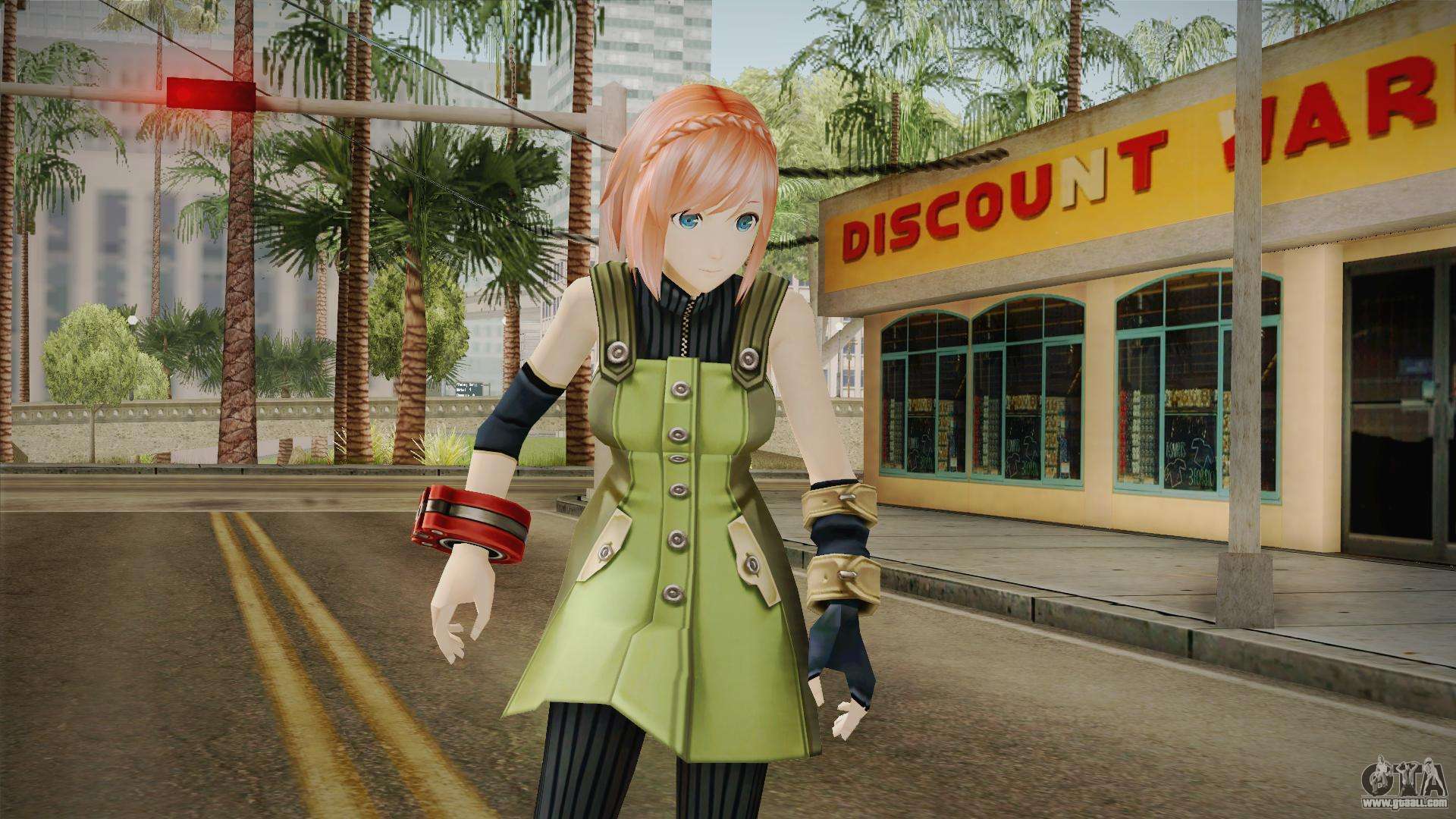 Gods Eater: Ressurection Daiba for GTA San Andreas