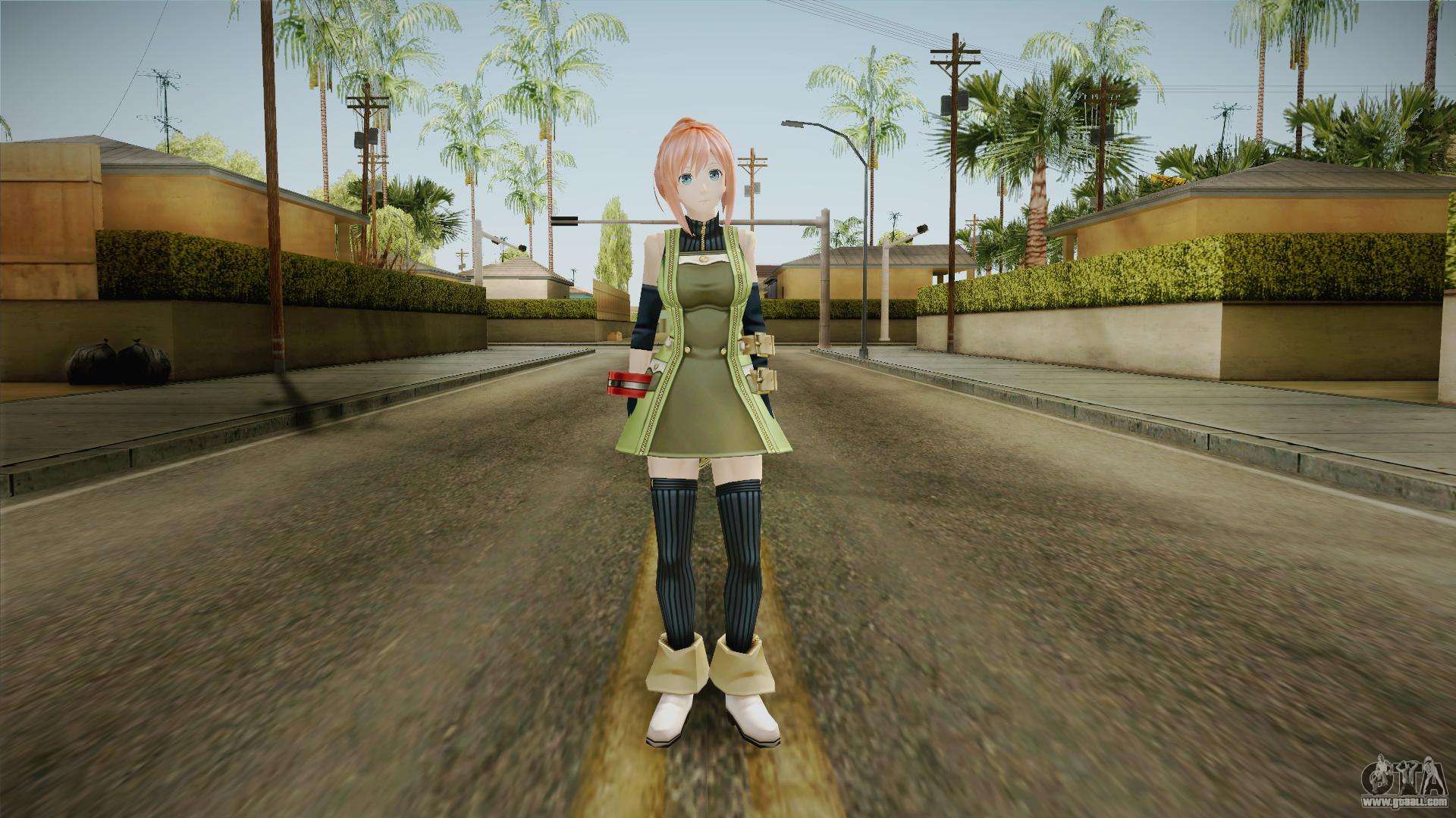 God Eater 2: Rage Burst Daiba v2 for GTA San Andreas
