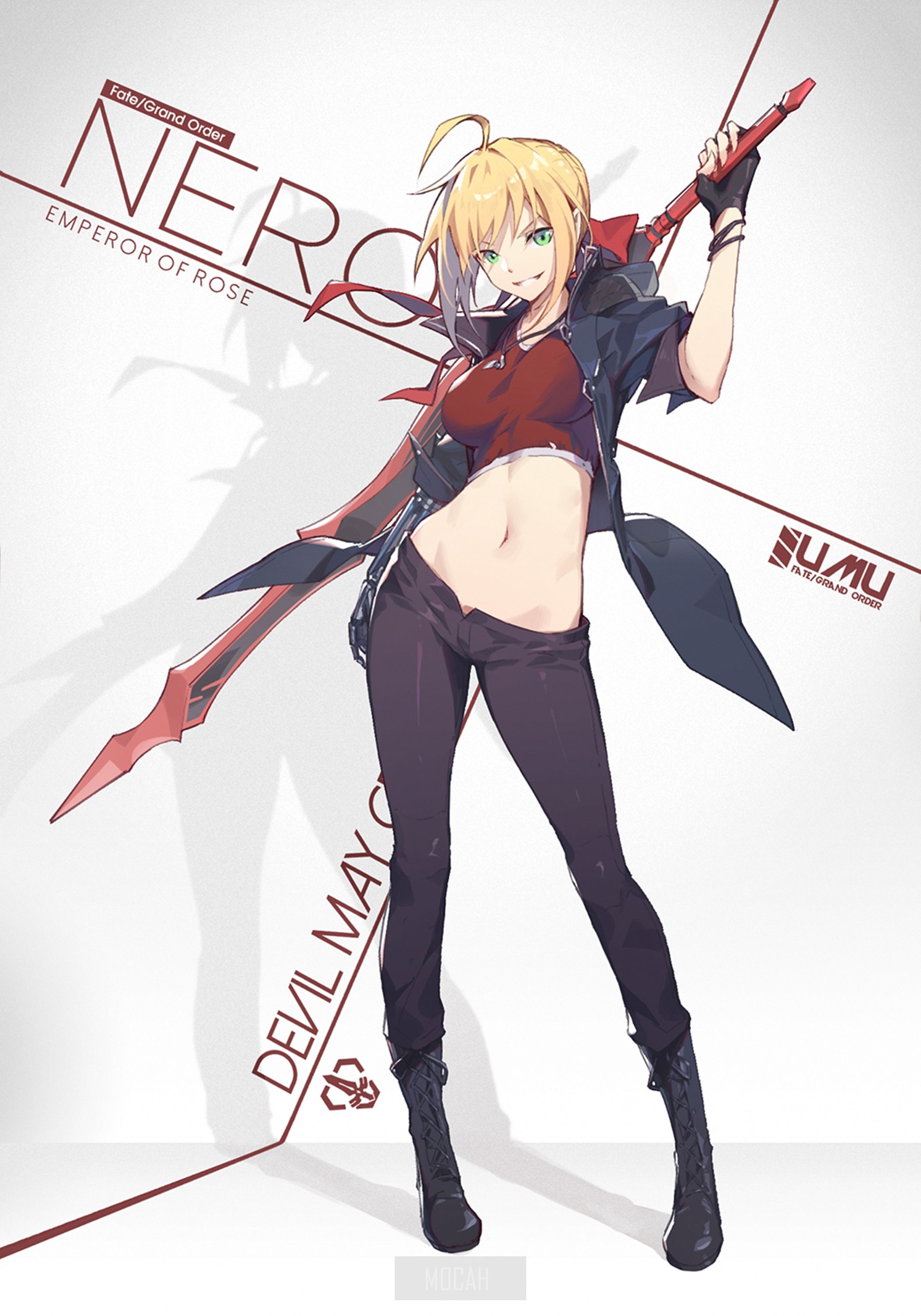 Anime Girl, Anime, Fate Grand Order, Nero Claudius, Saber Extra HD Download, 2100x3000