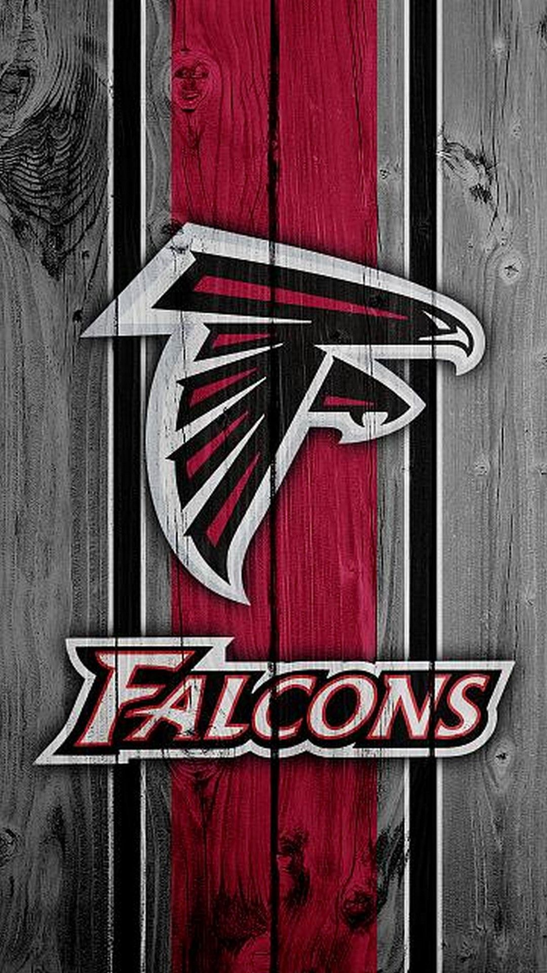 Atlanta Falcons, glitter logo, NFL, red black checkered background, USA,  american football team, HD wallpaper