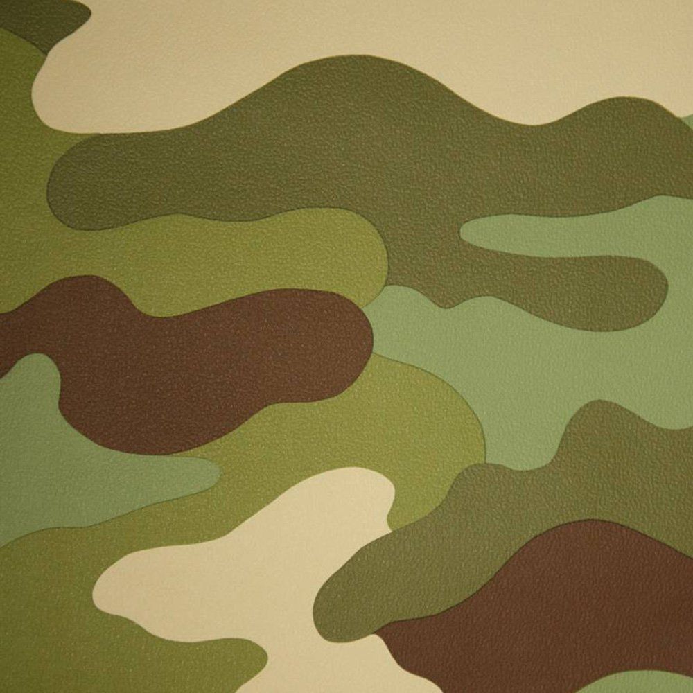 Rasch Camouflage Army Green Wallpaper 260914- Buy Online in Bosnia and Herzegovina at bosnia.desertcart.com. ProductId, 48571076