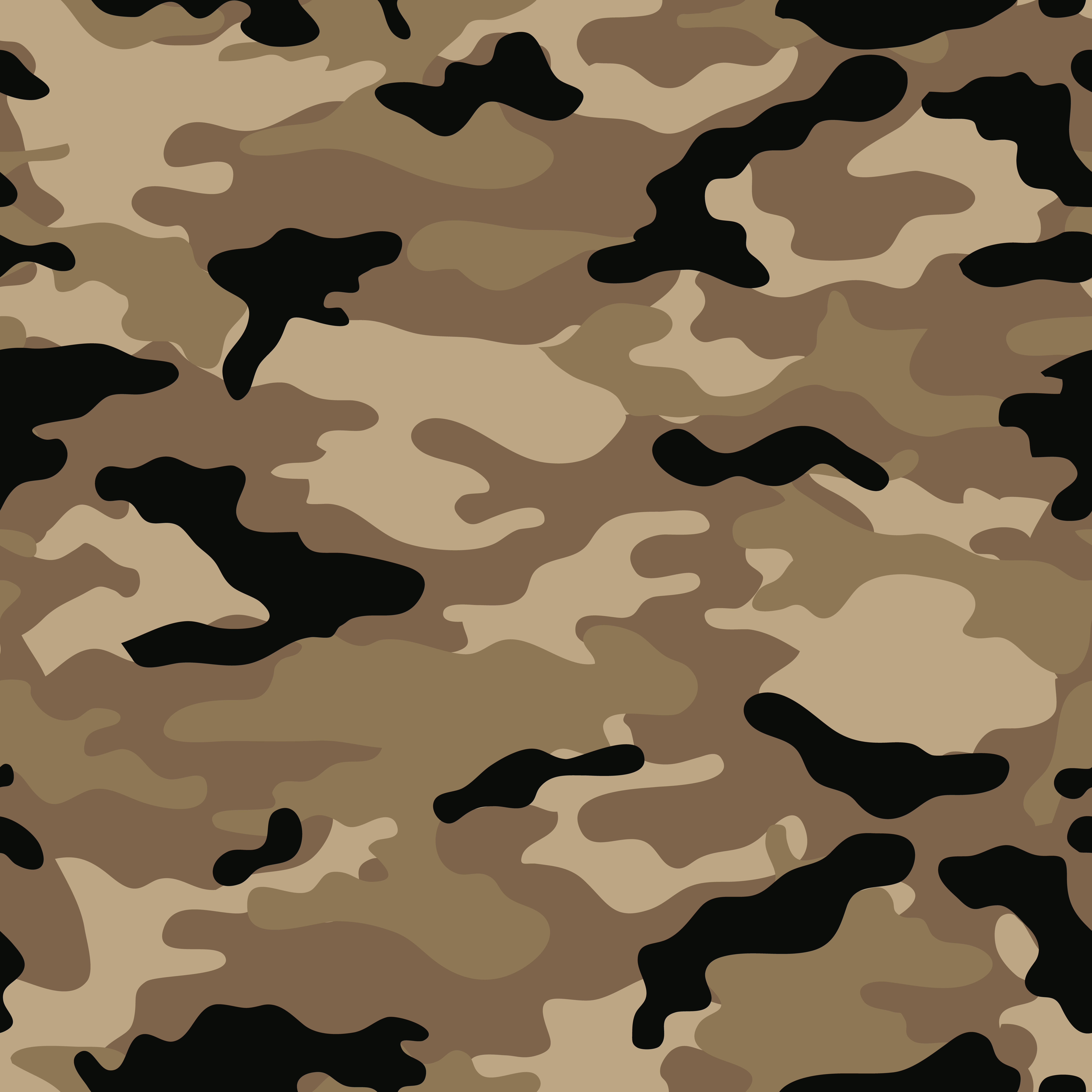 Blue Camouflage Wallpaper