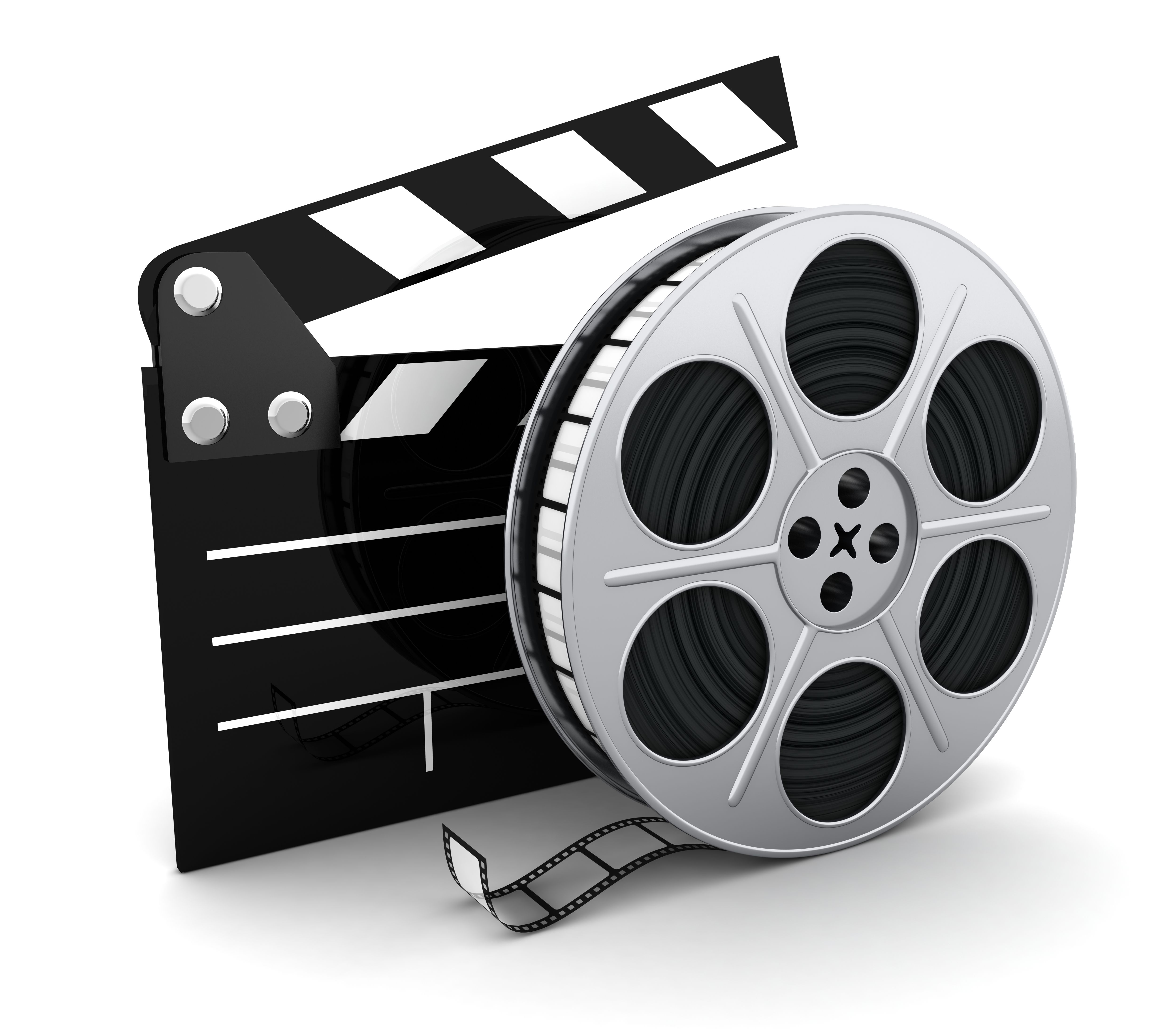 Best Movie Clipart Black And White