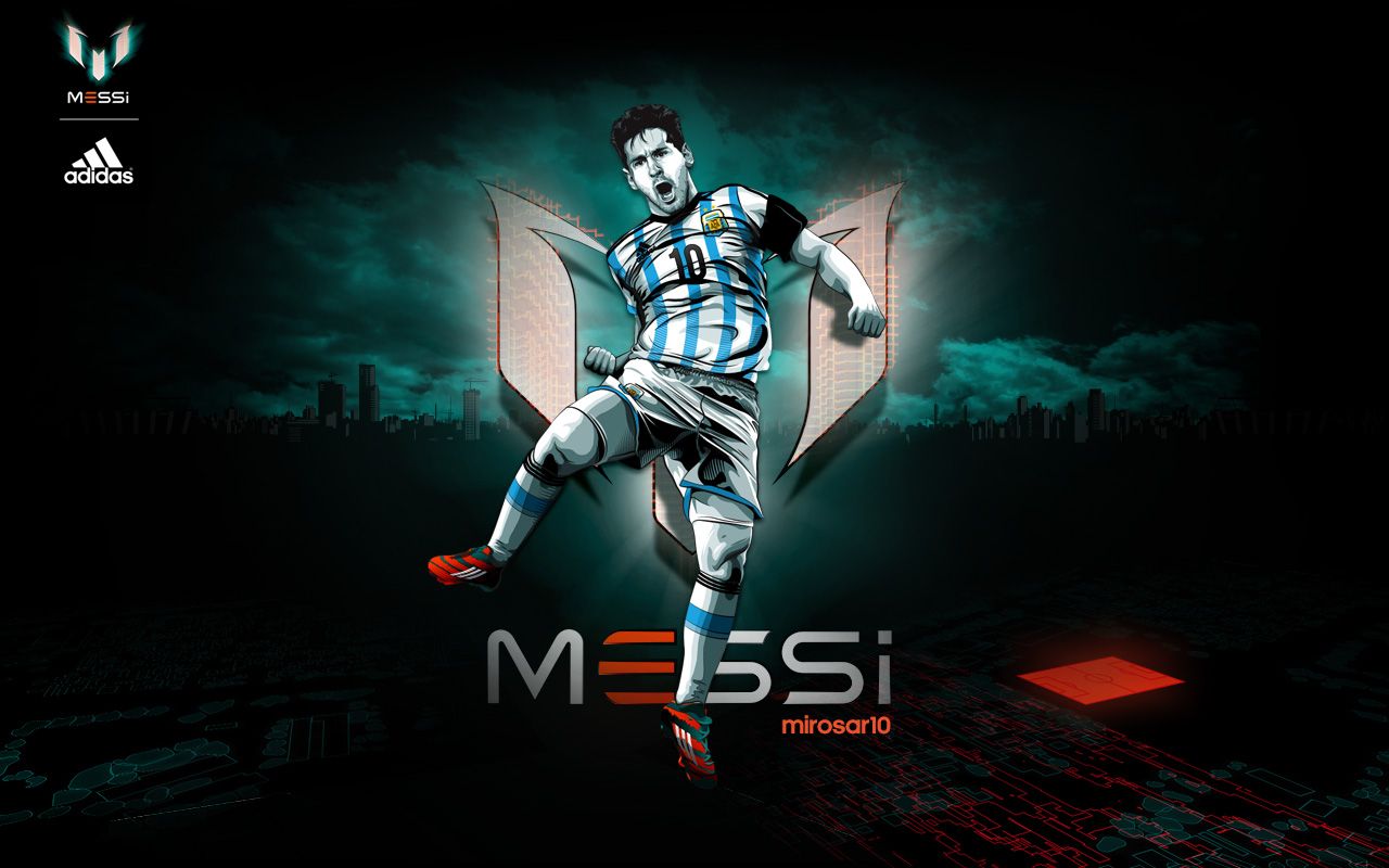 Adidas Wallpaper Messi