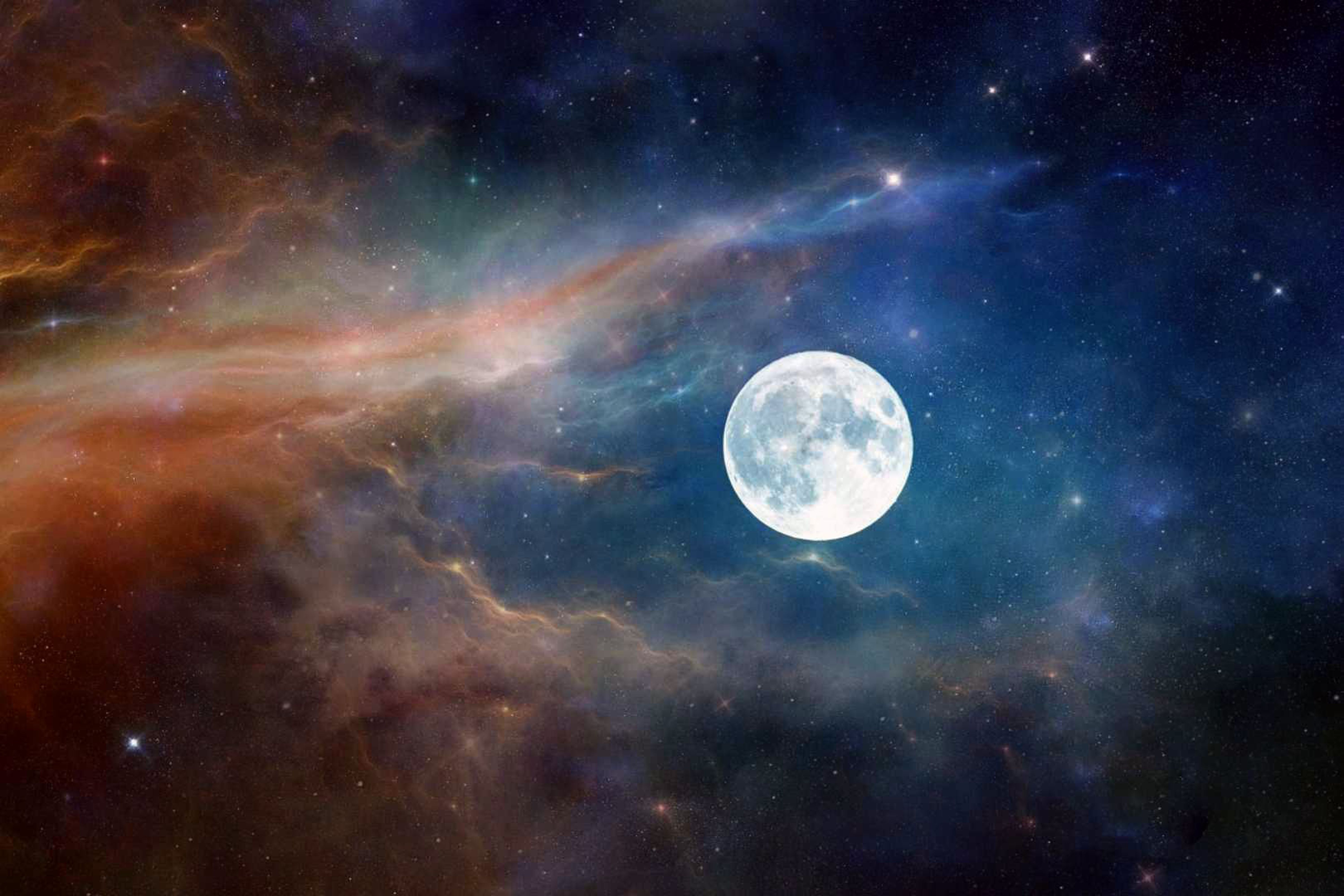 Moon Astronaut Nature Clouds Space, HD Nature, 4k Wallpaper, Image, Background, Photo and Picture