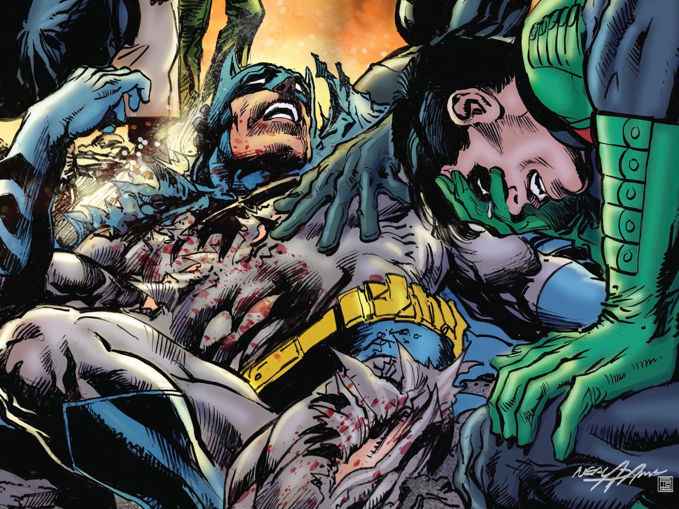 Batman vs Ra's Al Ghul is in a bonkers comics genre all its own