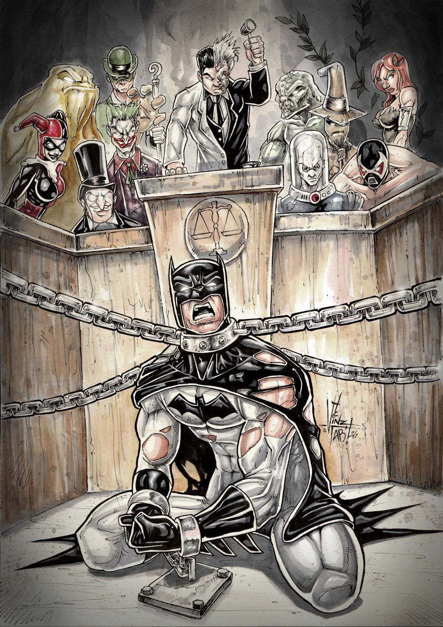 BATMAN Vs Badguys ! By Vinz El Tabanas. Batman Vs, Batman Vs Joker, Batman Art