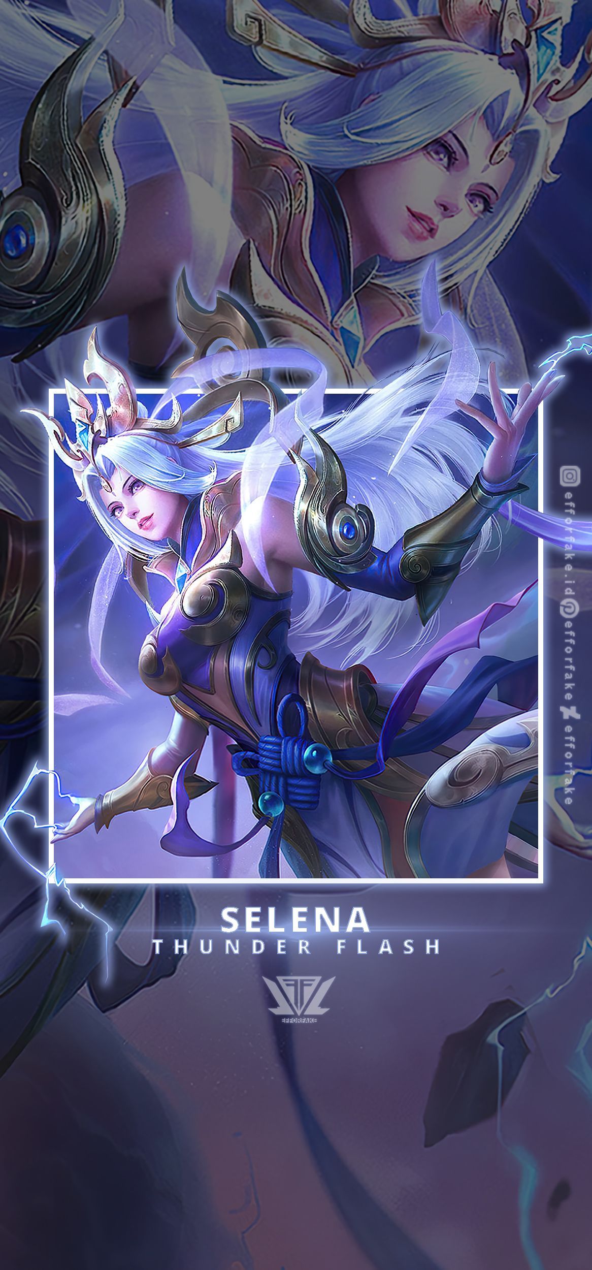 Selena Thunder Flash Wallpaper. Mobile legend wallpaper, Alucard mobile legends, Flash wallpaper