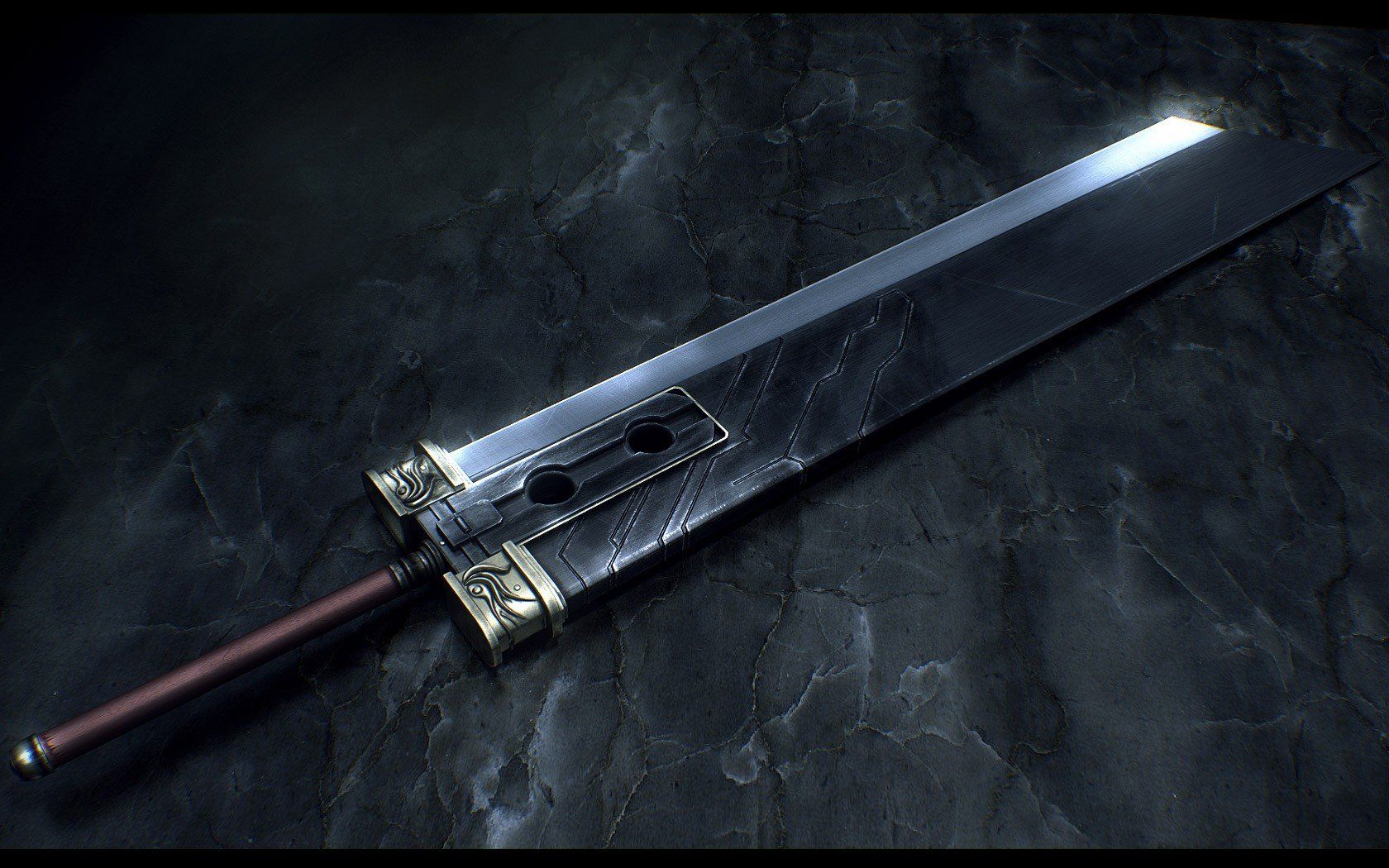 Final Fantasy, Buster sword HD Wallpaper / Desktop and Mobile Image & Photo