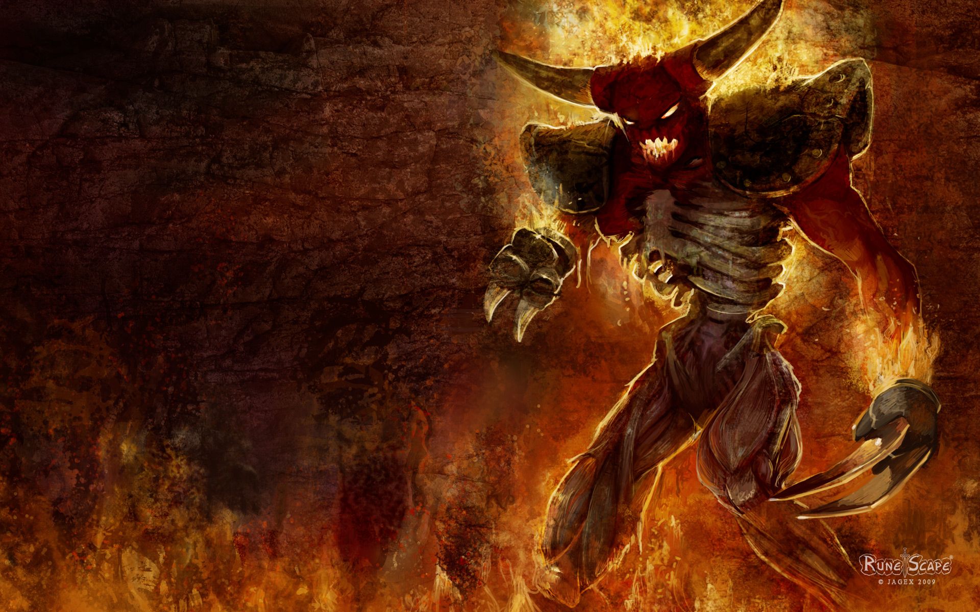runescape, Fantasy, Adventure, Dark, Demon, Fire, Monster Wallpaper HD / Desktop and Mobile Background