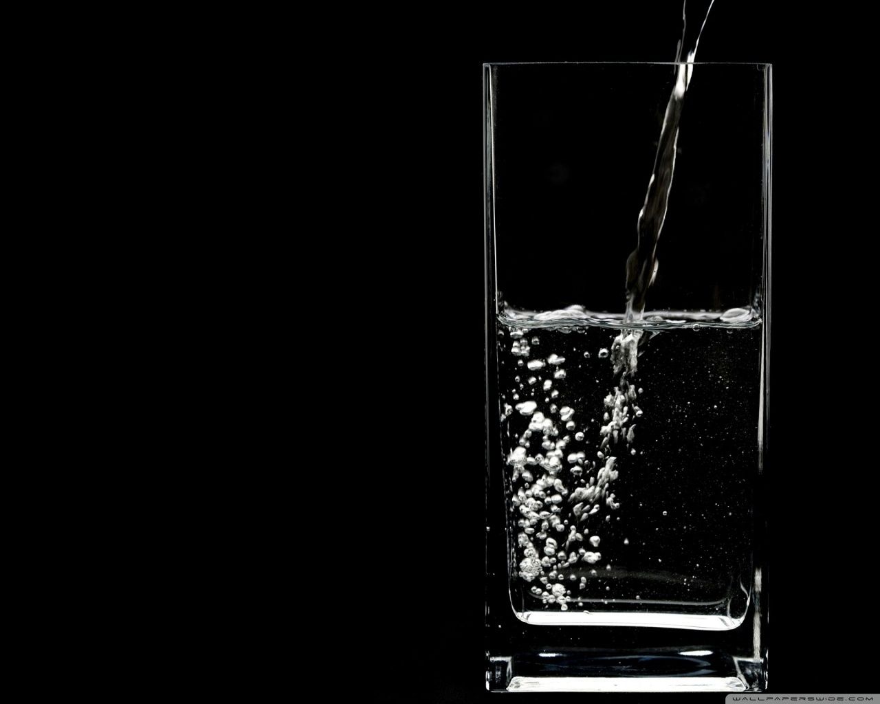 glass of water half full. HD wallpaper for mobile, HD cool wallpaper, Black HD wallpaper