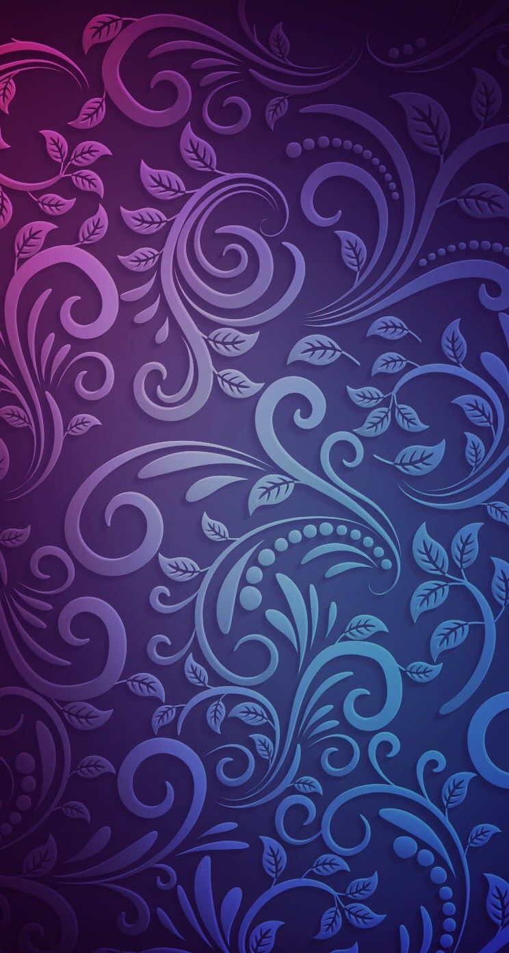 Blue Purple Pink Mobile Wallpaper