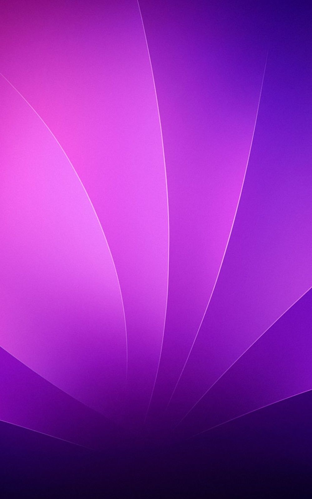 Purple Leaves Abstract Mobile Wallpaper