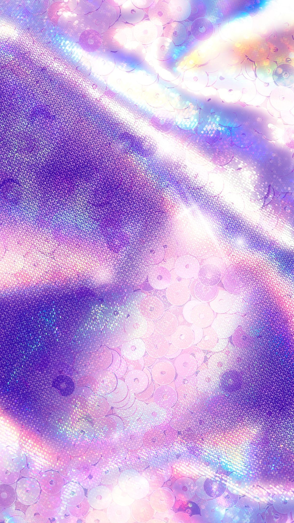 Purple shiny holographic background texture mobile wallpaper