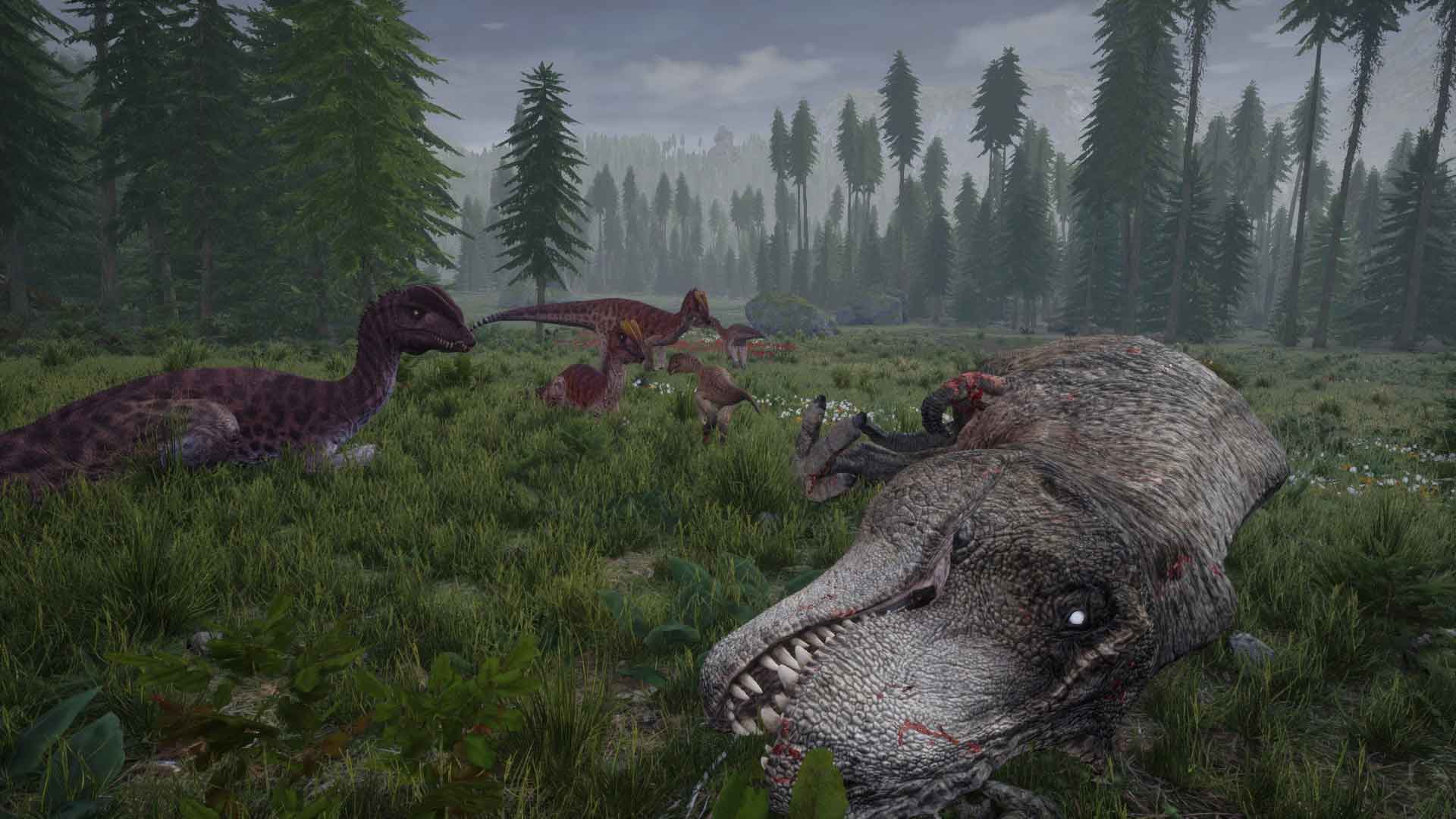 isle dinosaur game
