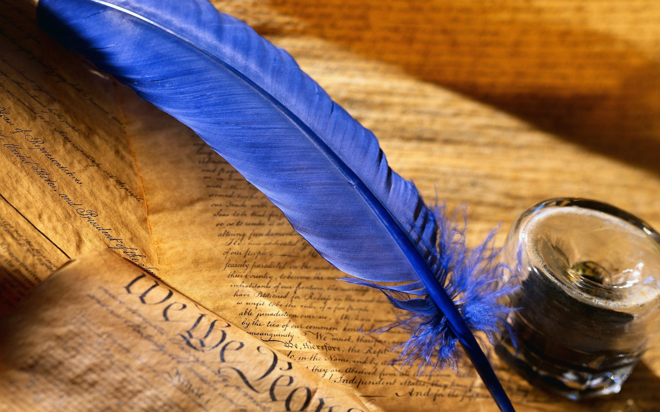 paper usa feathers ink writing constitution 2560x1600 wallpaper High Quality Wallpaper, High Definition Wallpaper