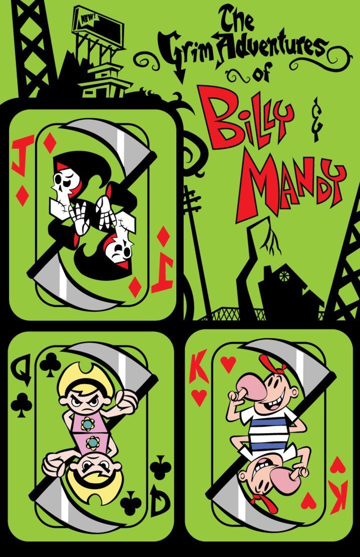 The Grim Adventures of Billy and Mandy Poster. The grim, Adventure, Childhood tv shows