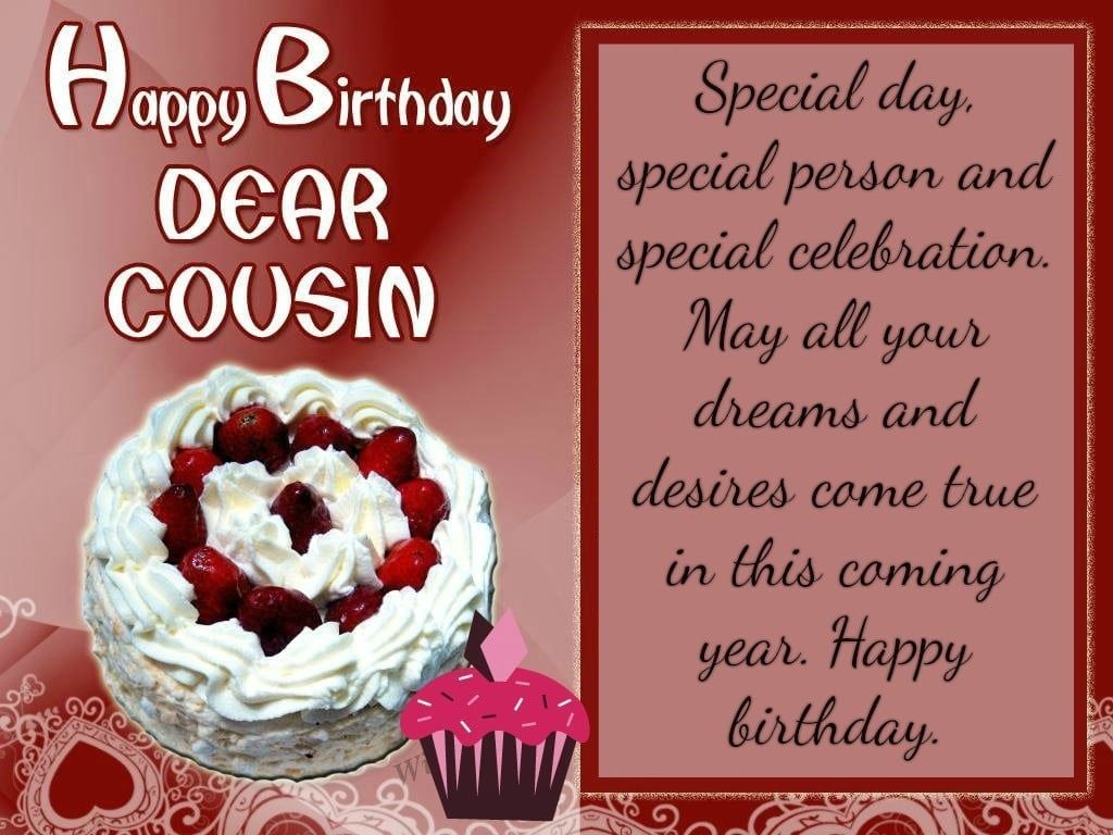 Birthday Wishes for Cousin Image. Happy birthday wishes cousin, Happy birthday brother, Happy birthday cousin