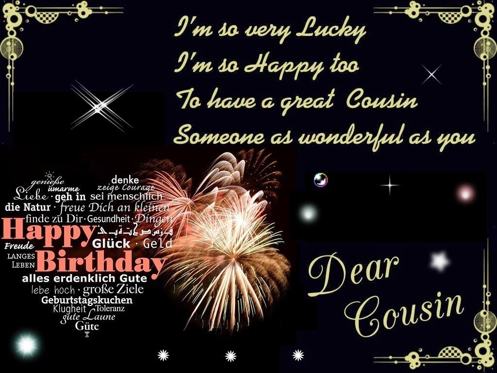 Happy Birthday Cousin Sister Wishes, Poems and Quotes. Happy Birthday Wishes