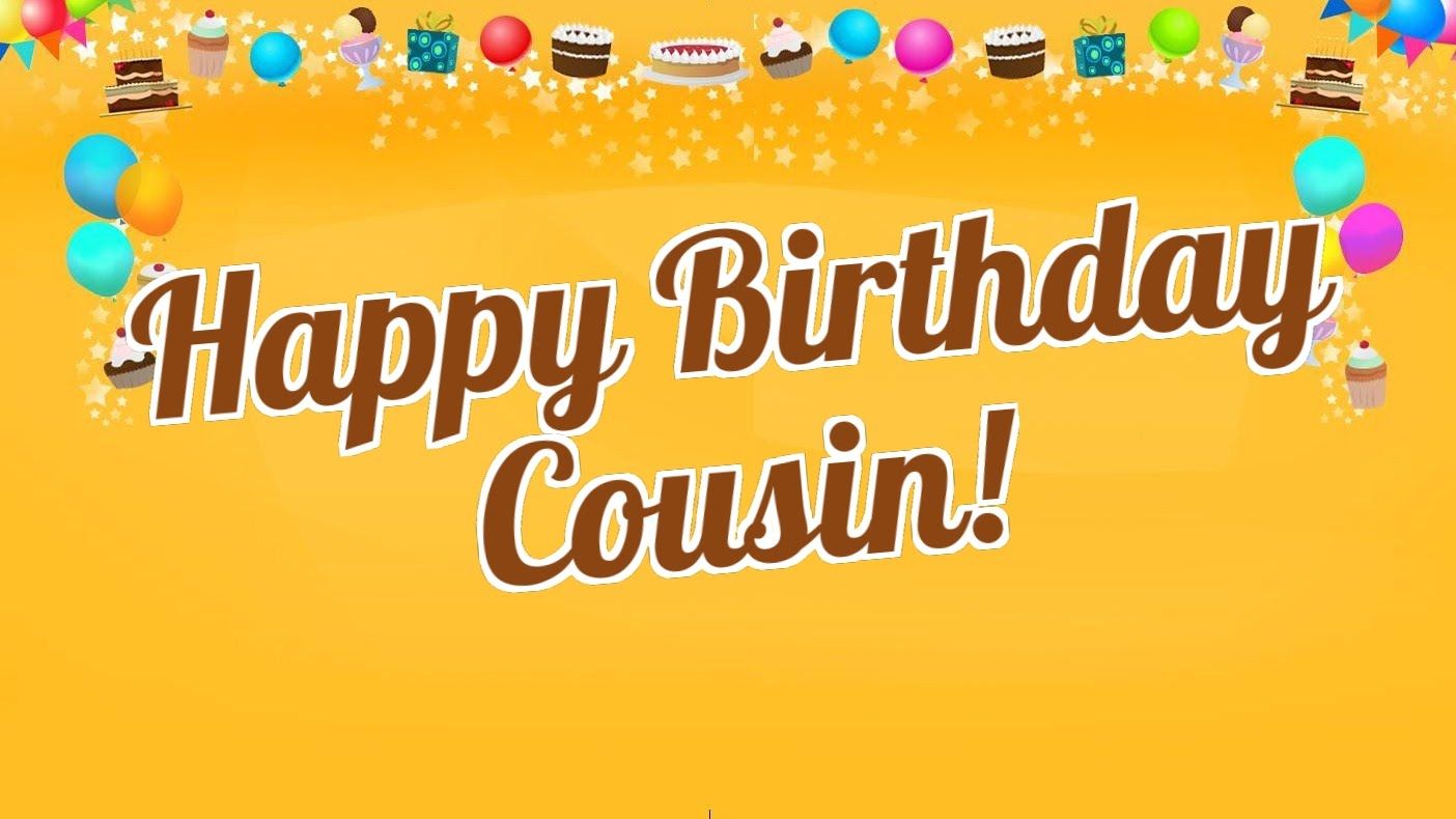 Happy birthday image For Cousin