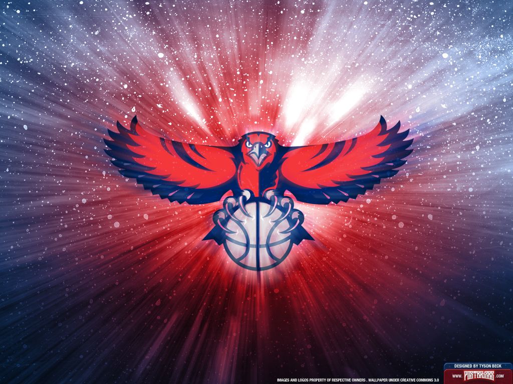 Atlanta Hawks Logo Wallpaper