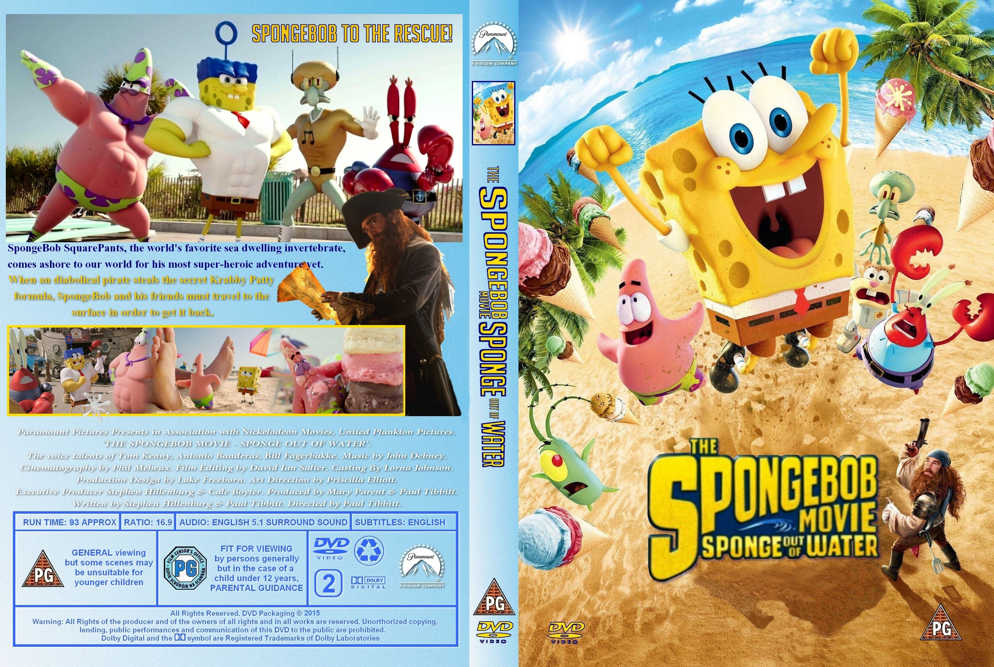 Most viewed The SpongeBob Movie: Sponge Out Of Water wallpaperK Wallpaper
