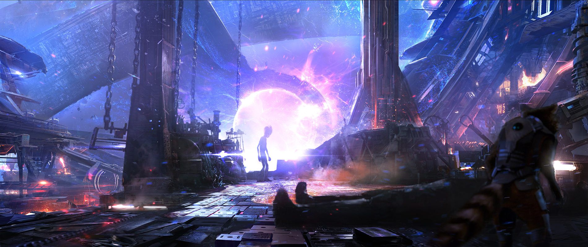 Avengers: Infinity War Concept Art HD