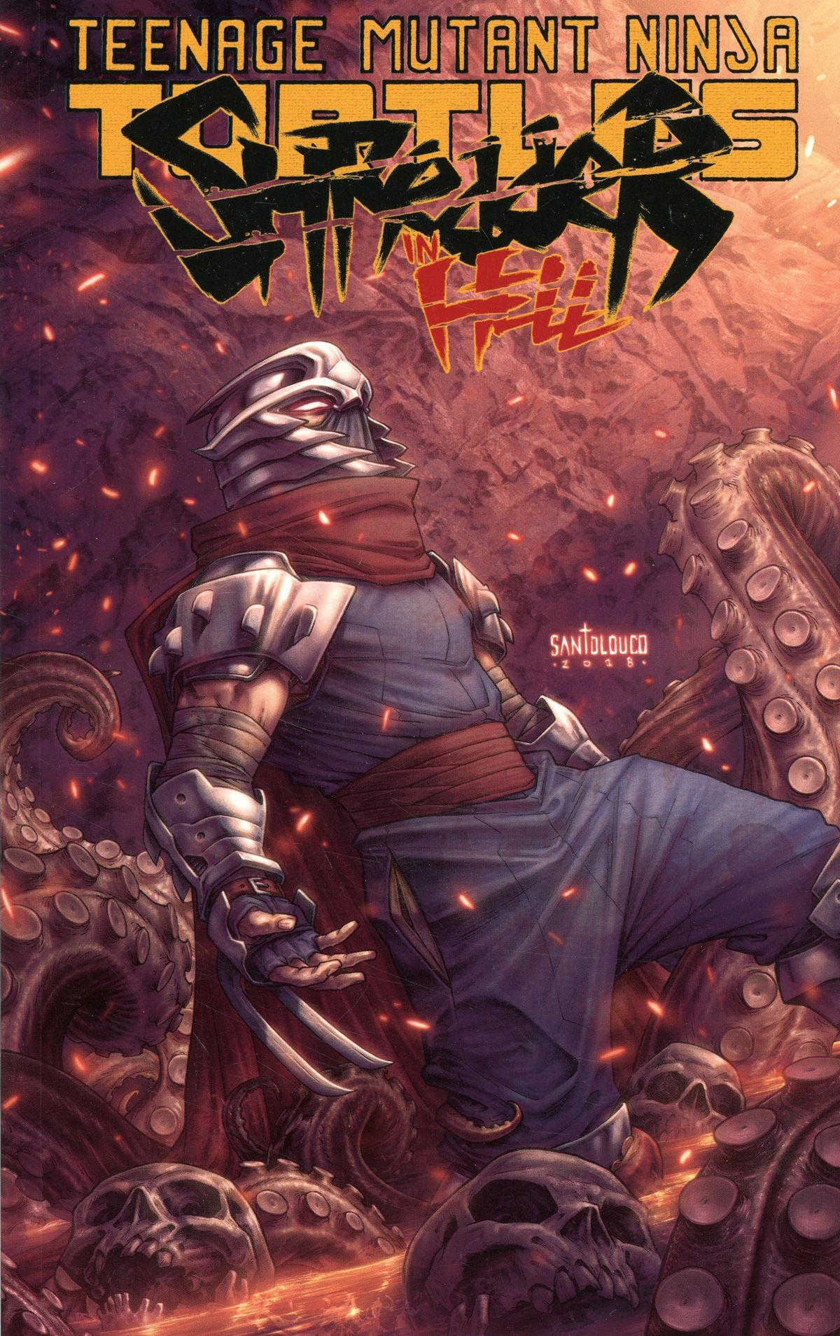 Teenage Mutant Ninja Turtles Shredder In Hell TP