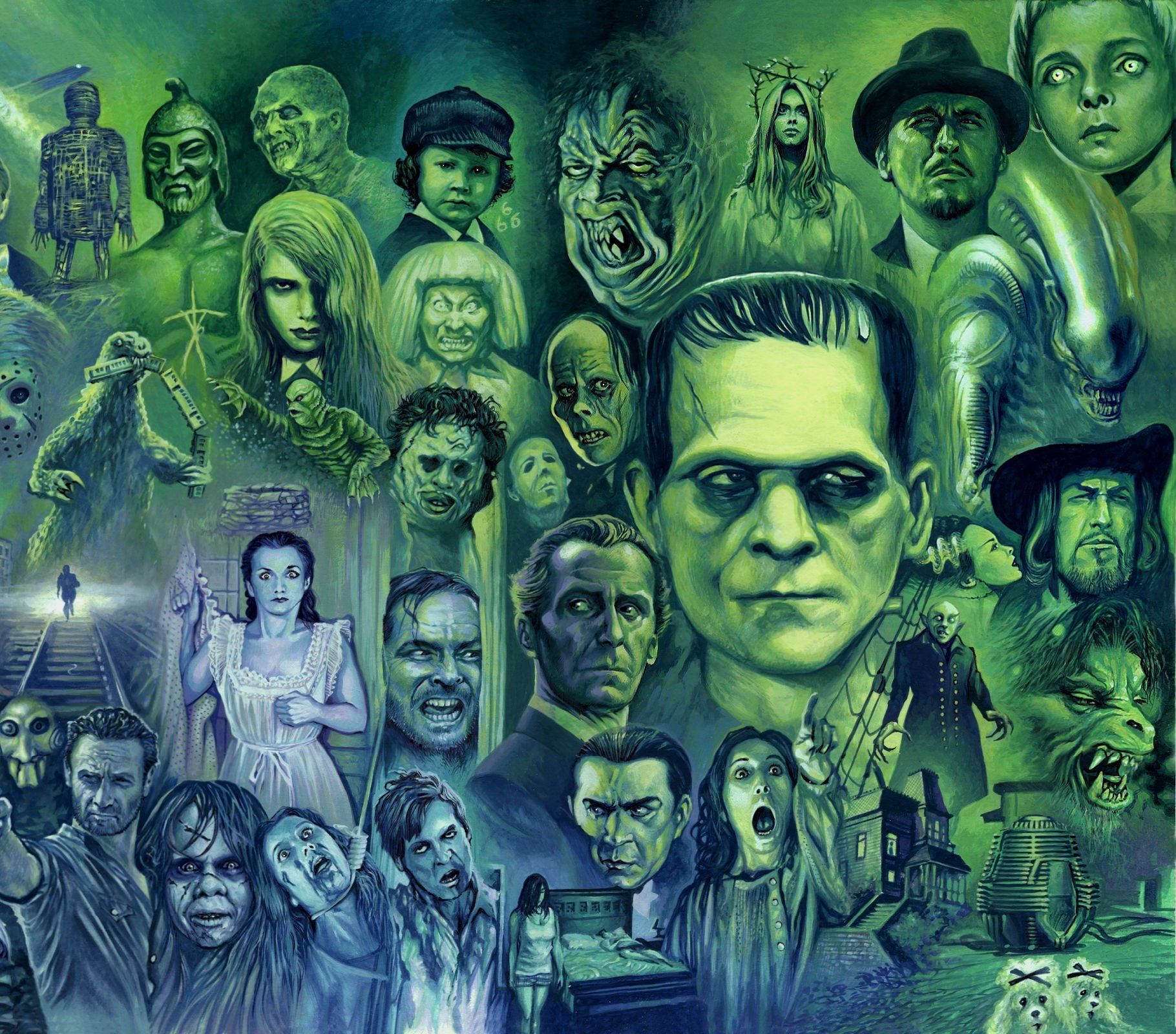 Halloween Monster Wallpaper