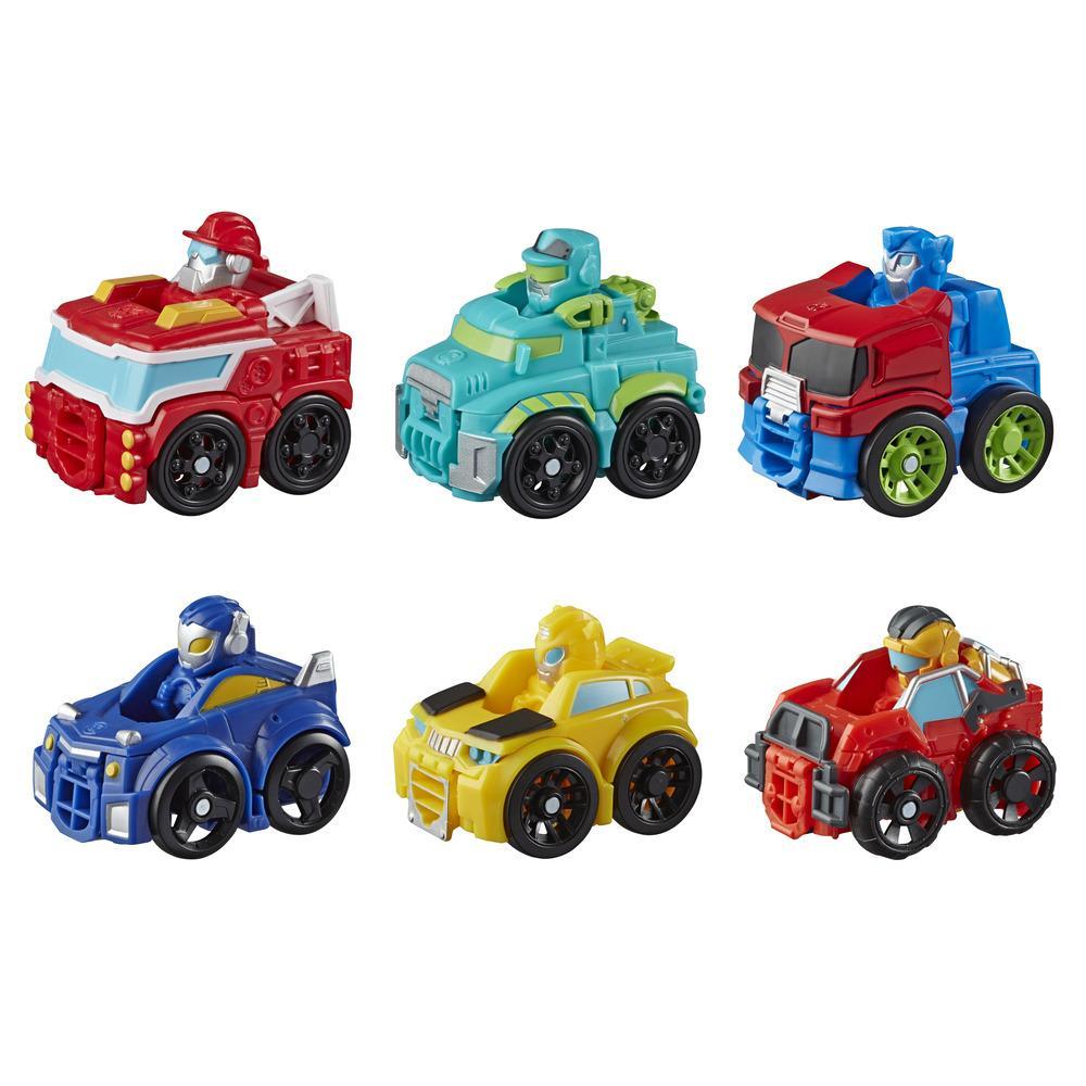 Transformers Rescue Bots Academy Mini Bot Racers Stock Image