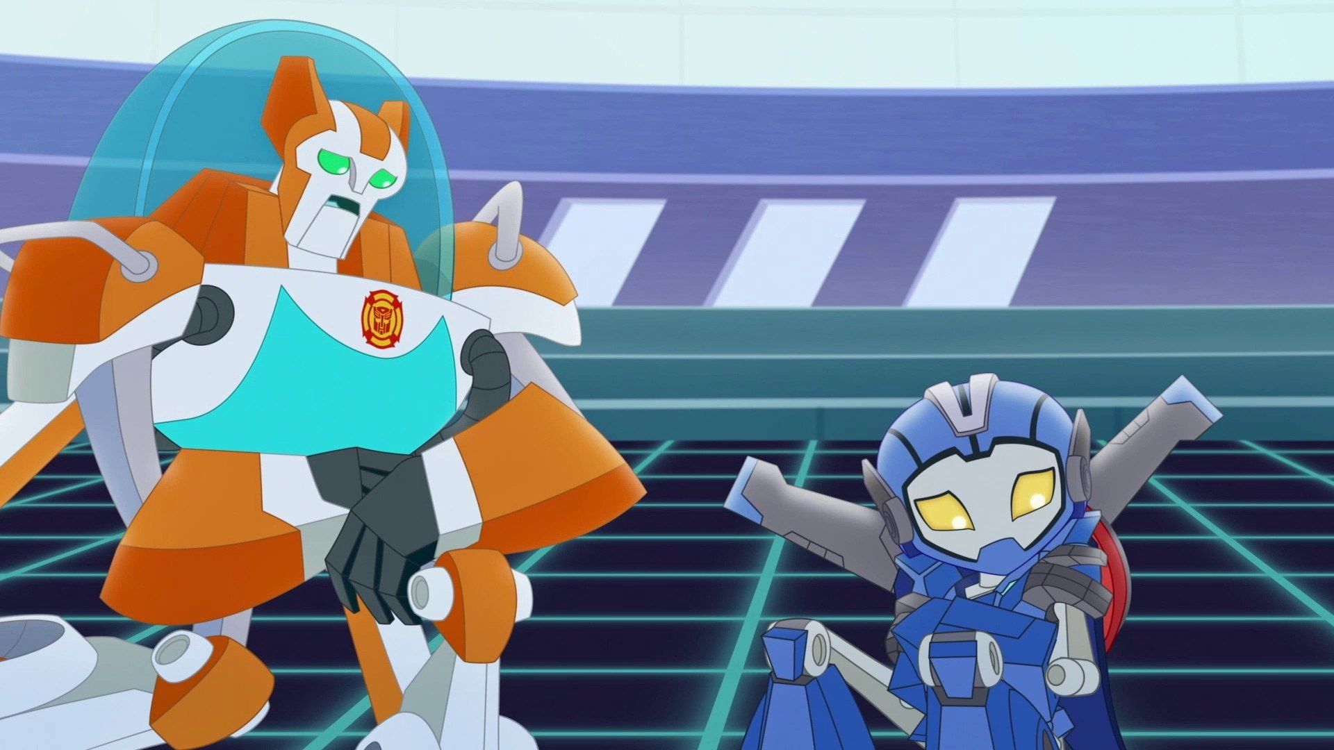 Transformers Rescue Bots Academy Episode 46 Whirl's Wise Bot Quest