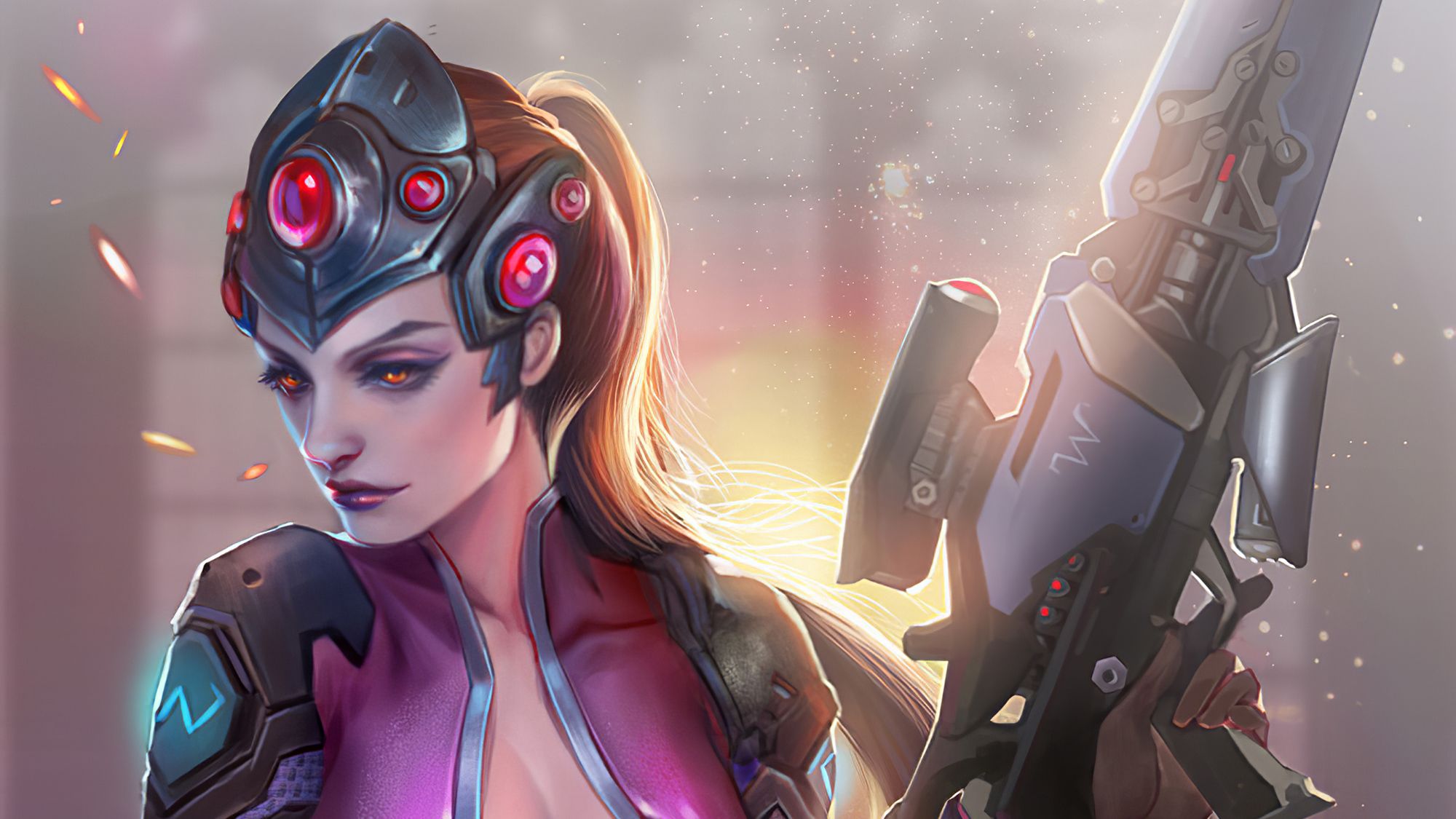 Widow Maker Overwatch Art, HD Games, 4k Wallpaper, Image, Background, Photo and Picture