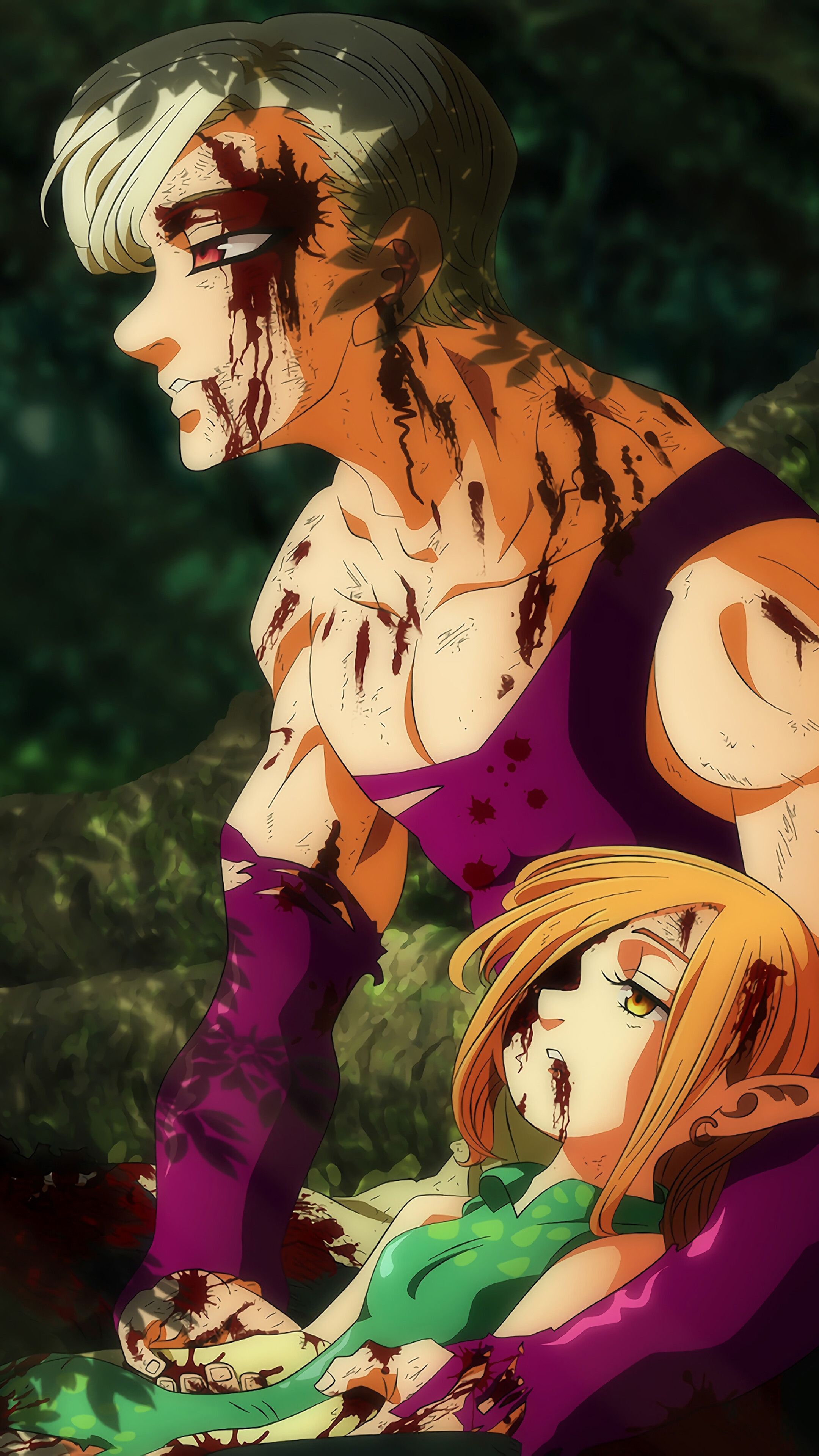 Ban and Elaine, Nanatsu no Taizai, 4K phone HD Wallpaper, Image, Background, Photo and Picture. Mocah HD Wallpaper