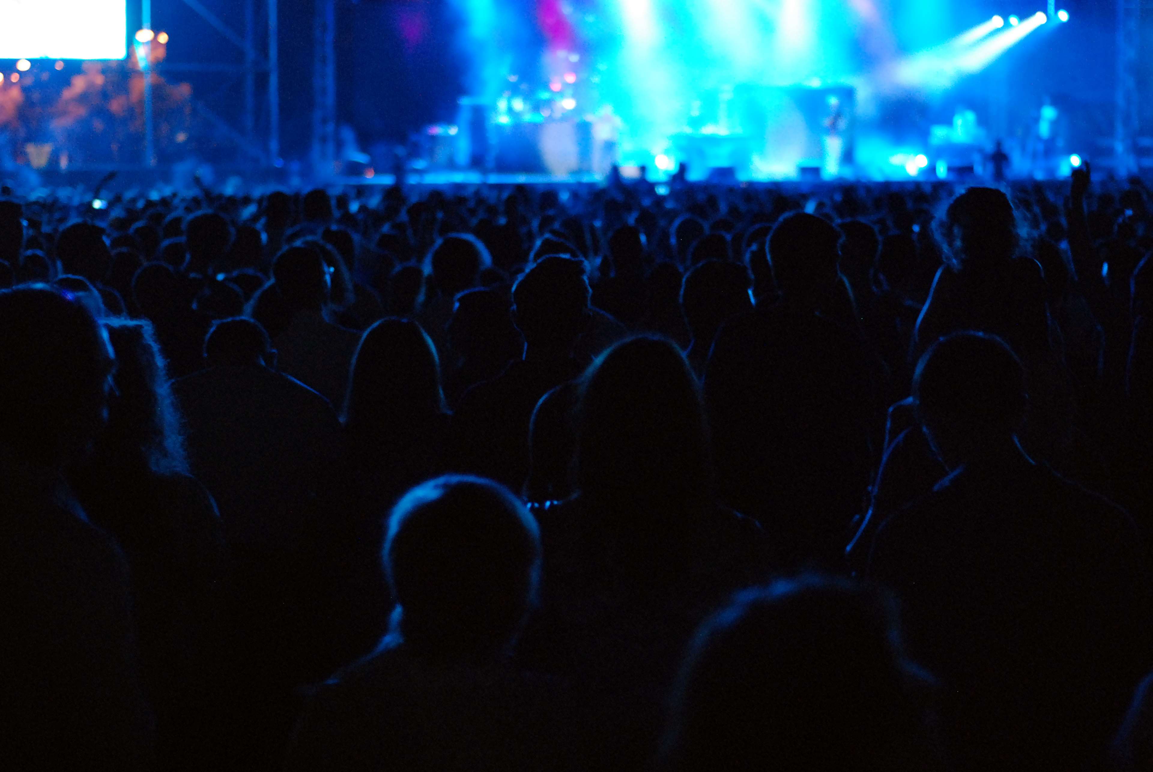 audience, concert, crowd, festival, nightlife, party, people, performance, stage 4k wallpaper