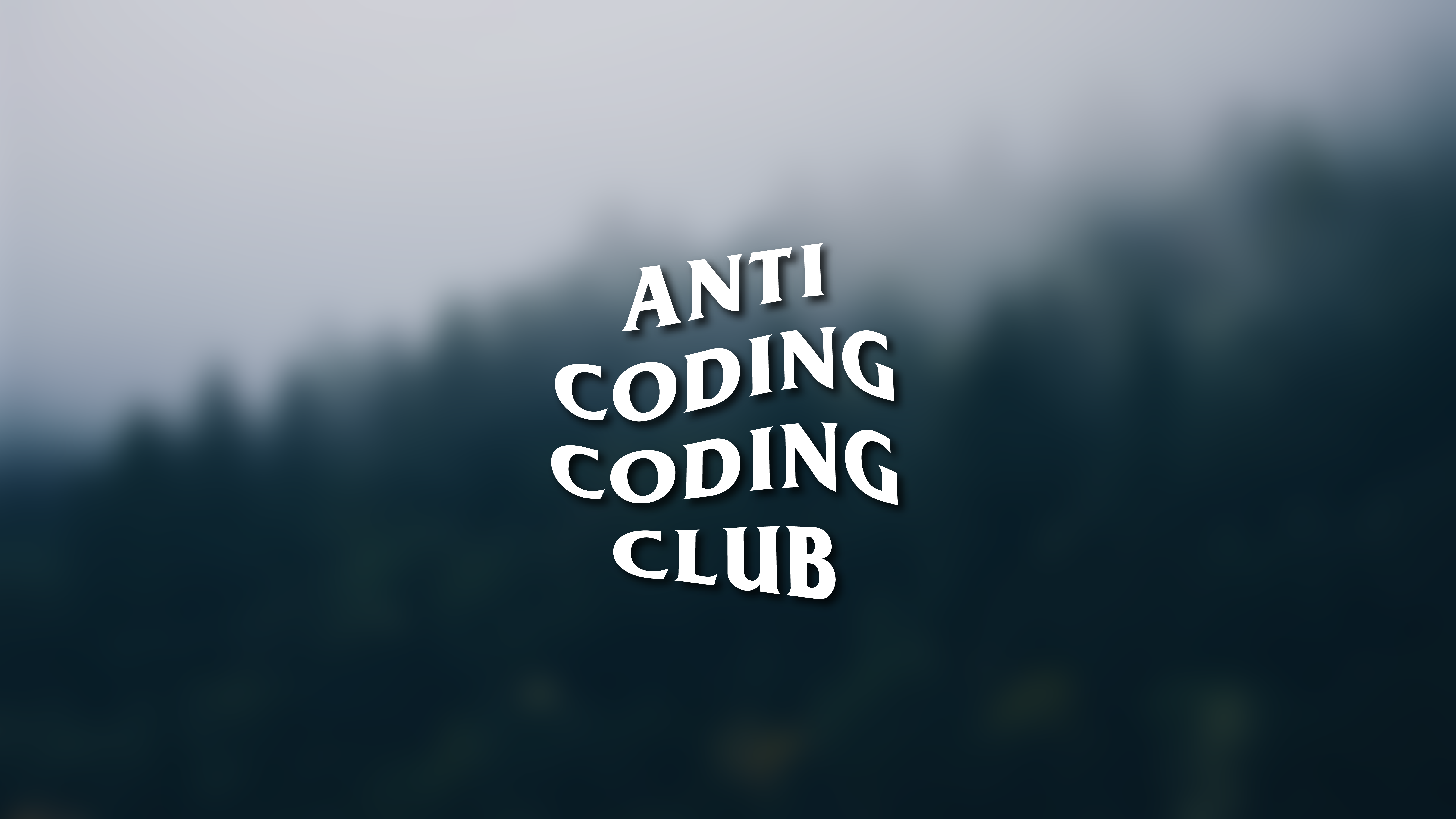 Anti coding coding Club обои