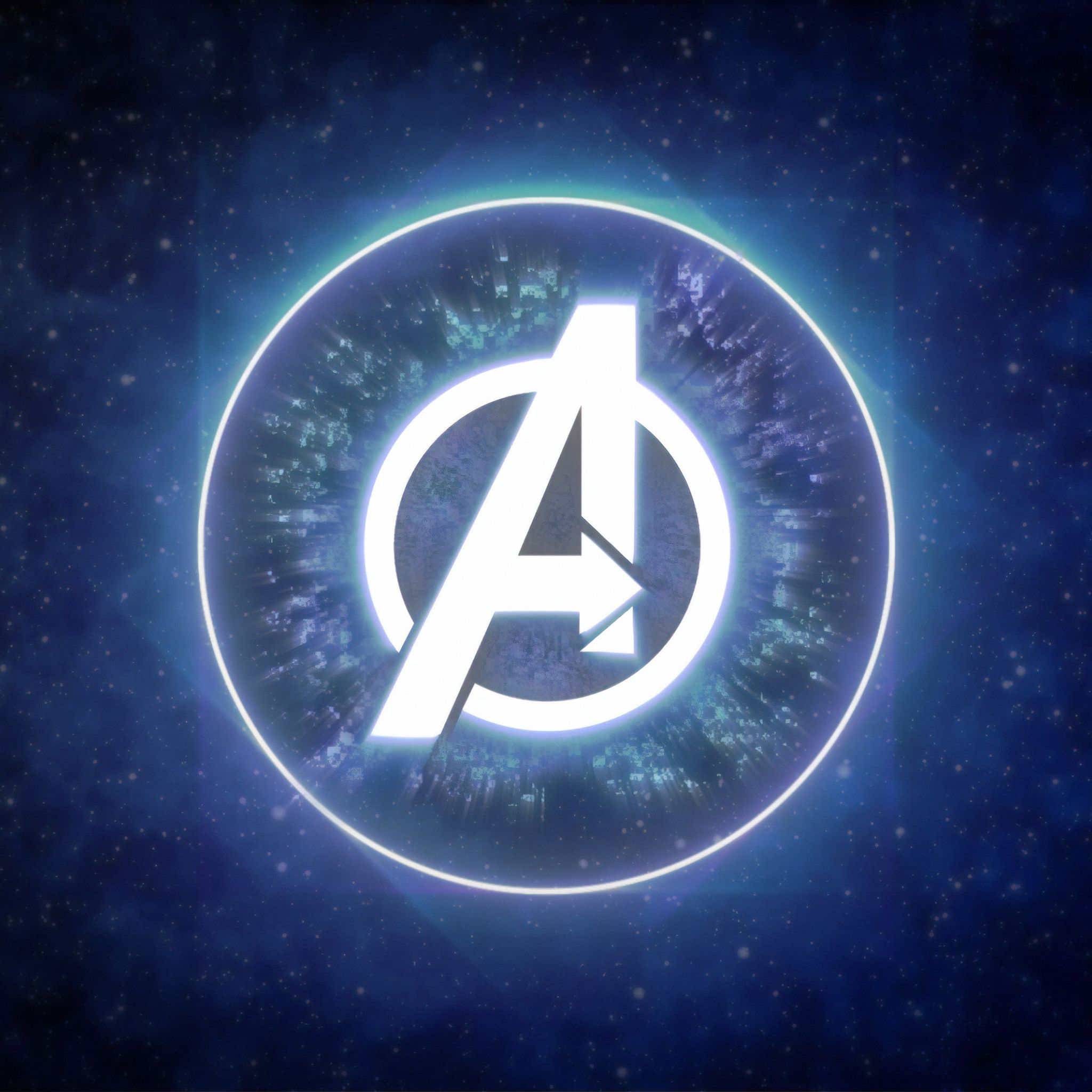 2048x2048 Avengers Logo 4k Ipad Air HD 4k Wallpapers, Image, Backgrounds, Photos and Pictures