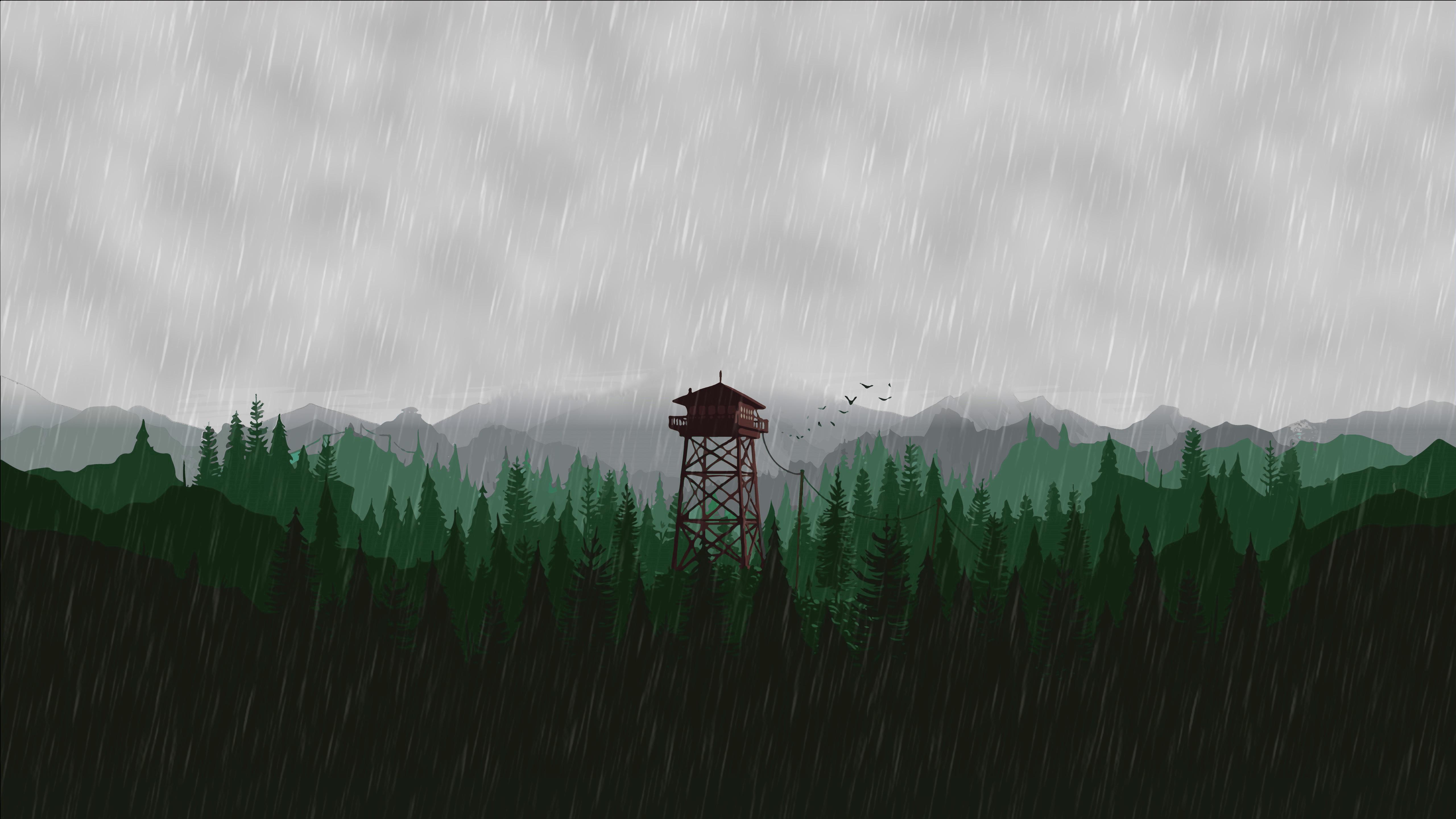 Firewatch Scenery 5k Wallpaper, HD Games