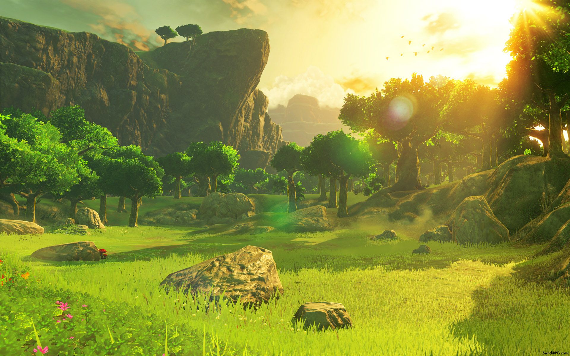 Zelda: Breath of the Wild Scenic Desktop Wallpaper Collection